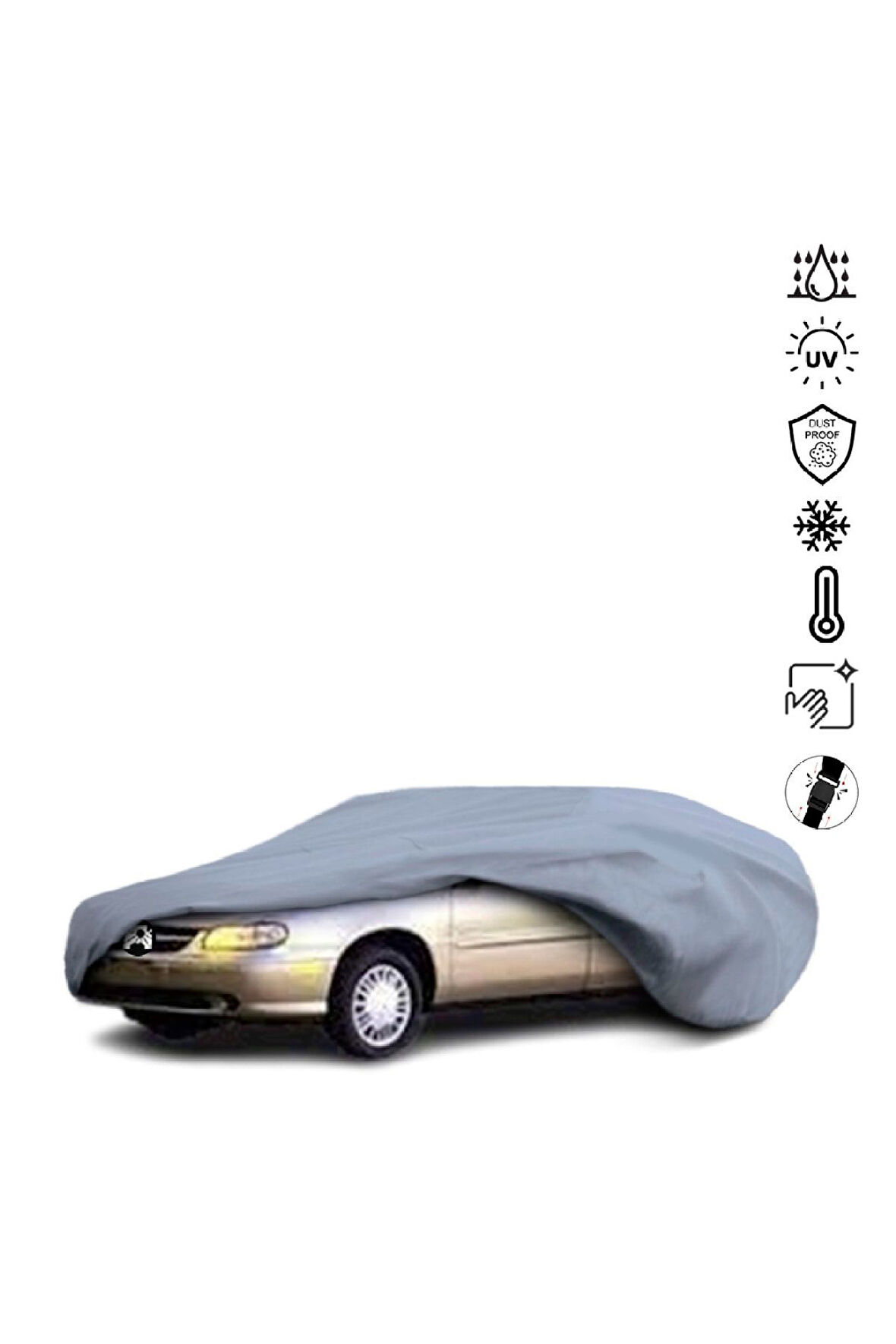 Chevrolet Malibu 5 (1997-2003) Miflonlu Su Geçirmez Oto Branda Uv Koruyuculu