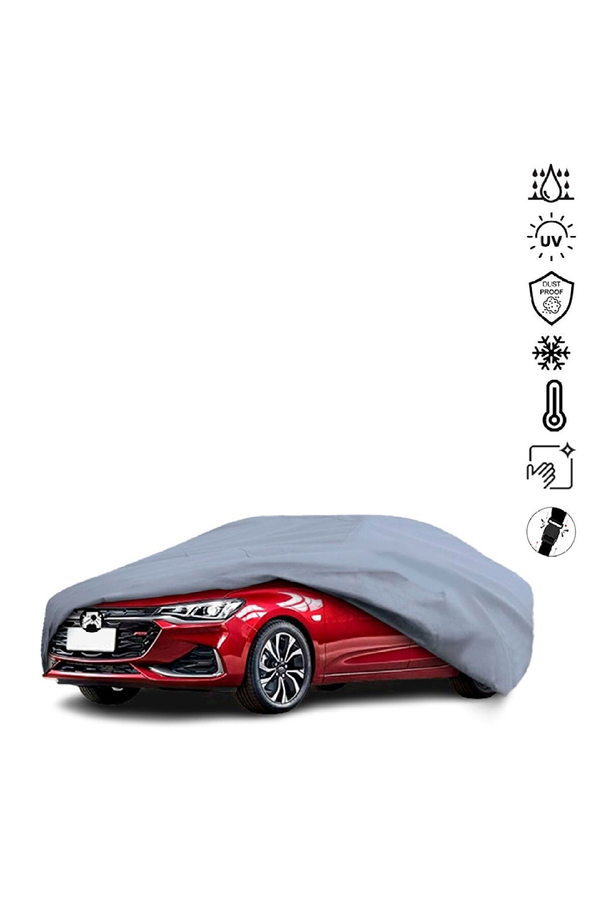 Chevrolet Monza (CHİNA) (2019-) Miflonlu Su Geçirmez Oto Branda Uv Koruyuculu