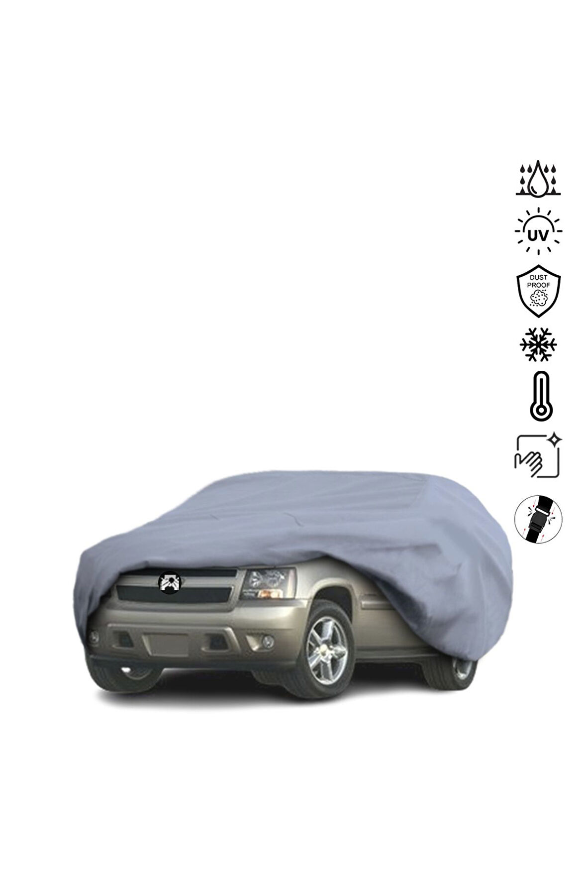 Chevrolet Tahoe (GMT900) (2007-2009) Araba Brandası Miflonlu Su Geçirmez Dış Ortam Araba Brandası