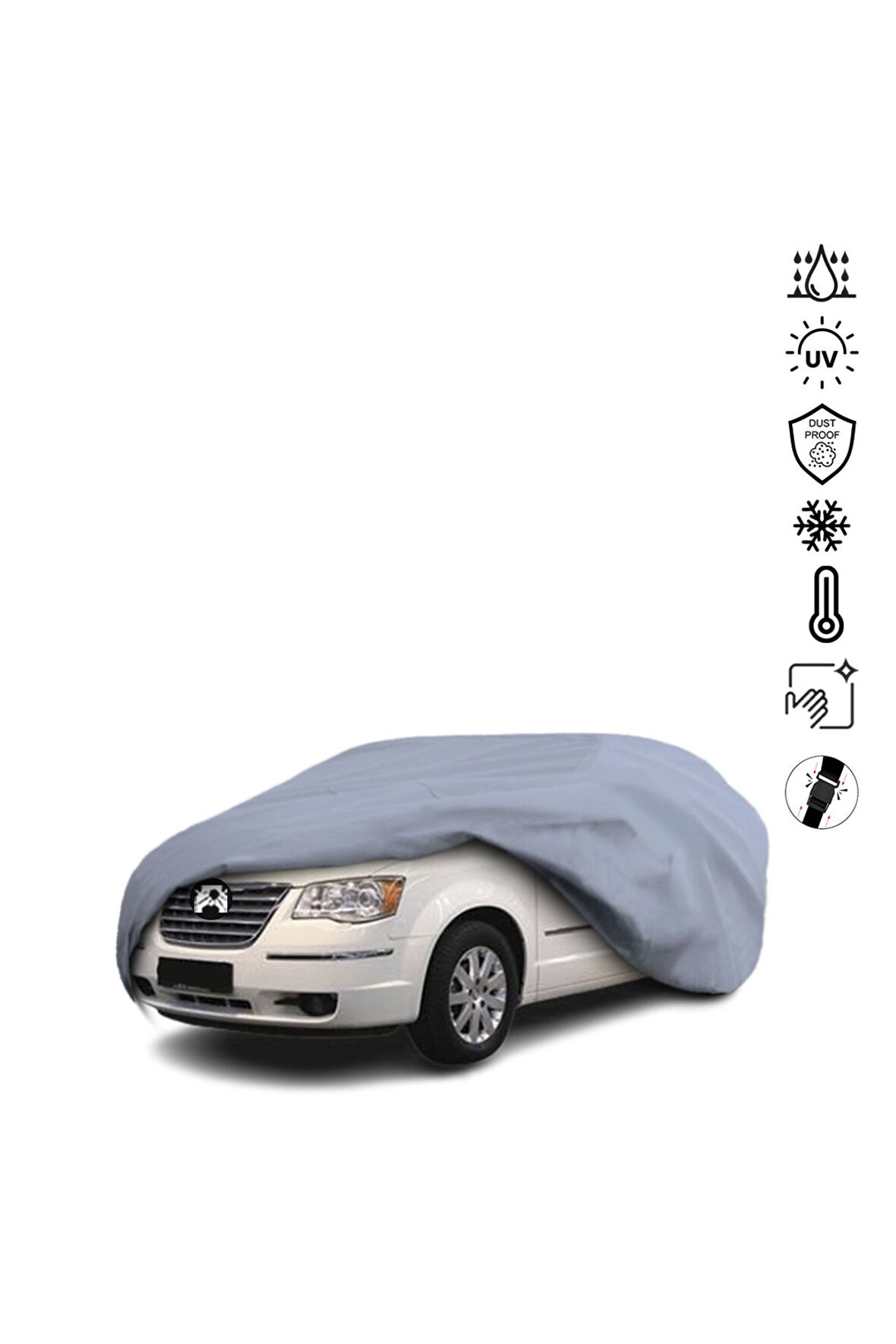 Chrysler Voyager 5 (2007-2016) Araba Brandası Miflonlu Su Geçirmez Araba Brandası Uv Koruyuculu