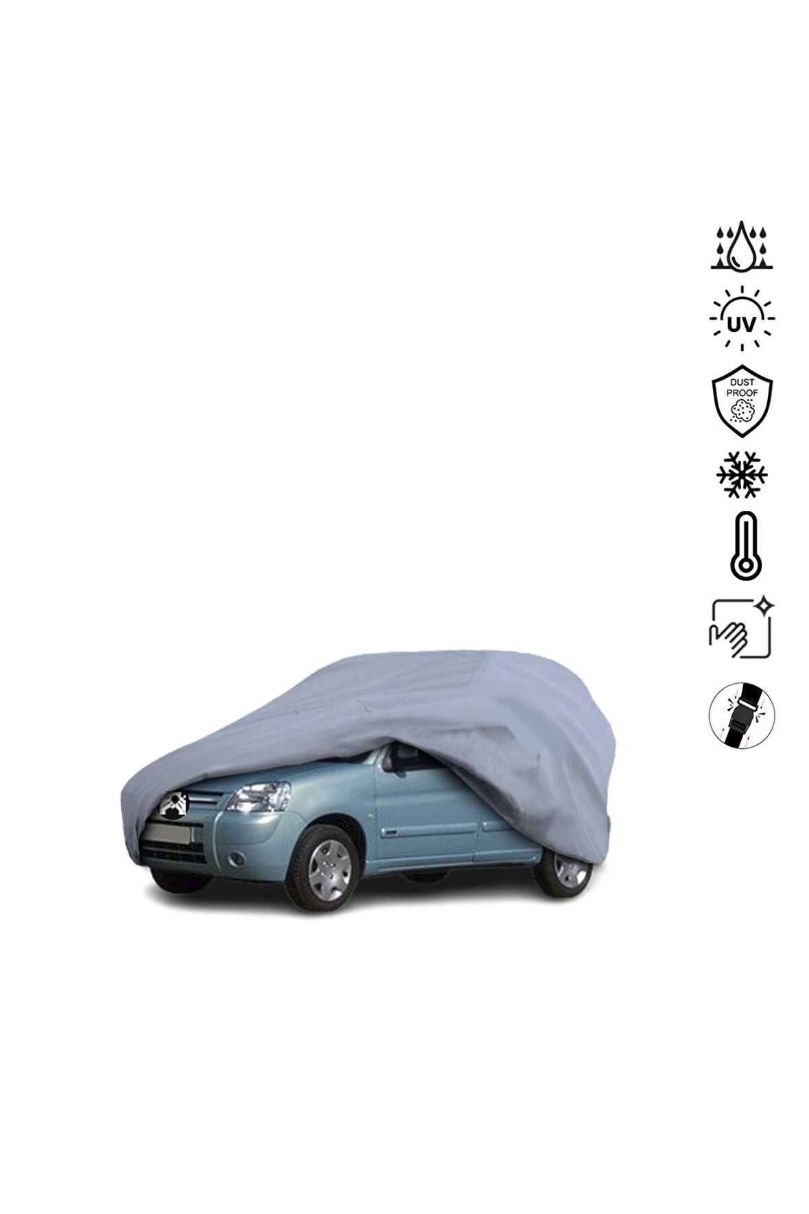 Citroen Berlingo (2002-2008) Araba Brandası Miflonlu Su Geçirmez Araba Brandası Uv Koruyuculu