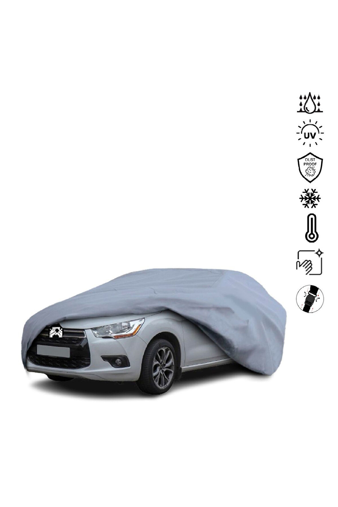 Citroen Ds4 (2011-2015) Miflonlu Su Geçirmez Oto Branda Uv Koruyuculu