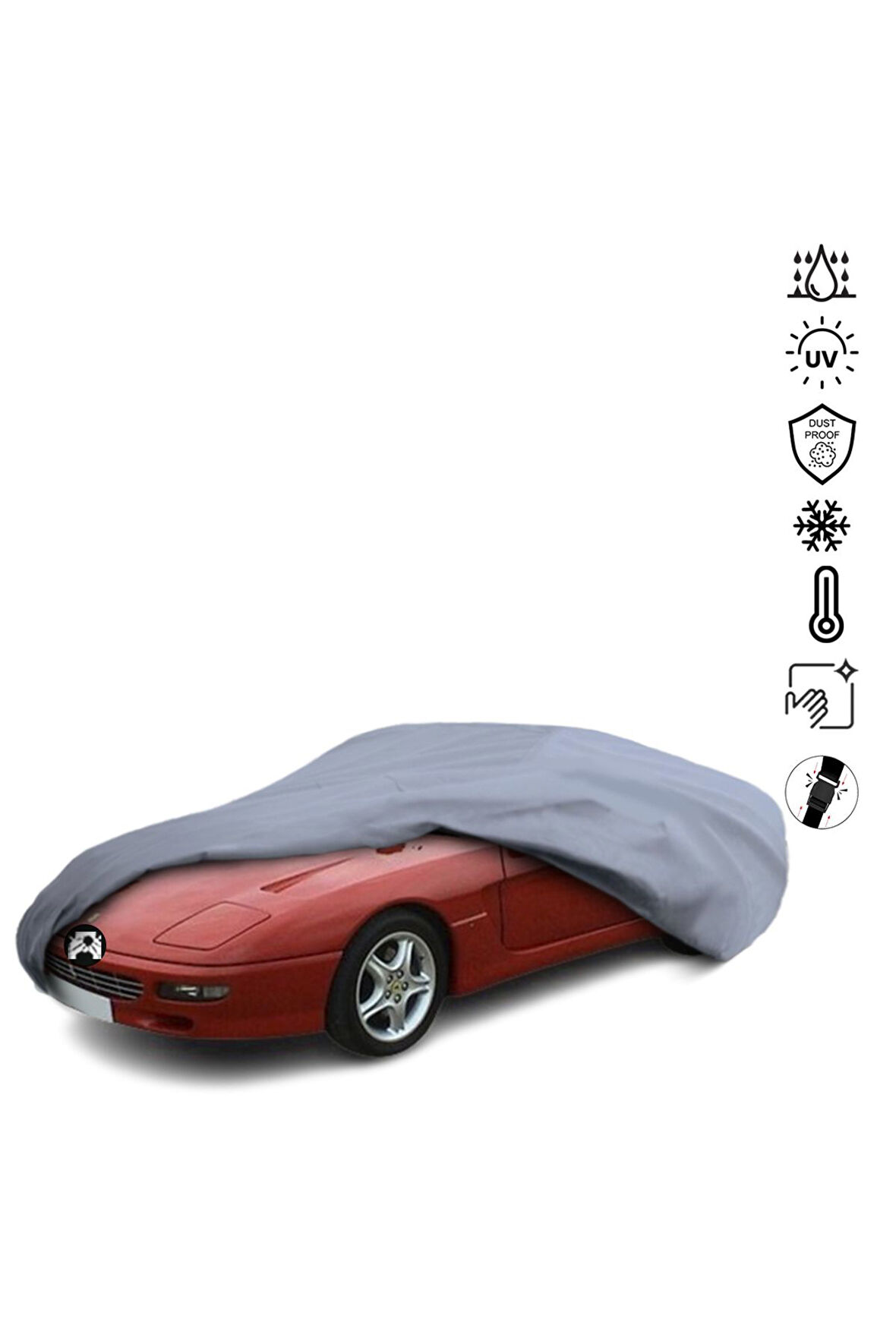 Ferrari 456 (1993-2003) Araba Brandası Miflonlu Su Geçirmez Araba Brandası Uv Koruyuculu