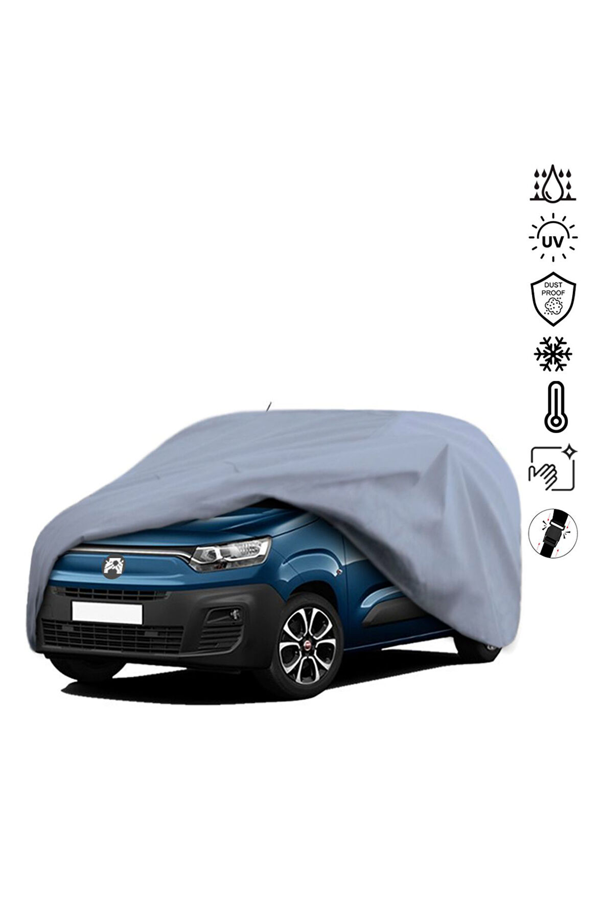 FİAT DOBLO 3 K9 (2022-) Araba Brandası Miflonlu 4 Mevsim Oto Branda