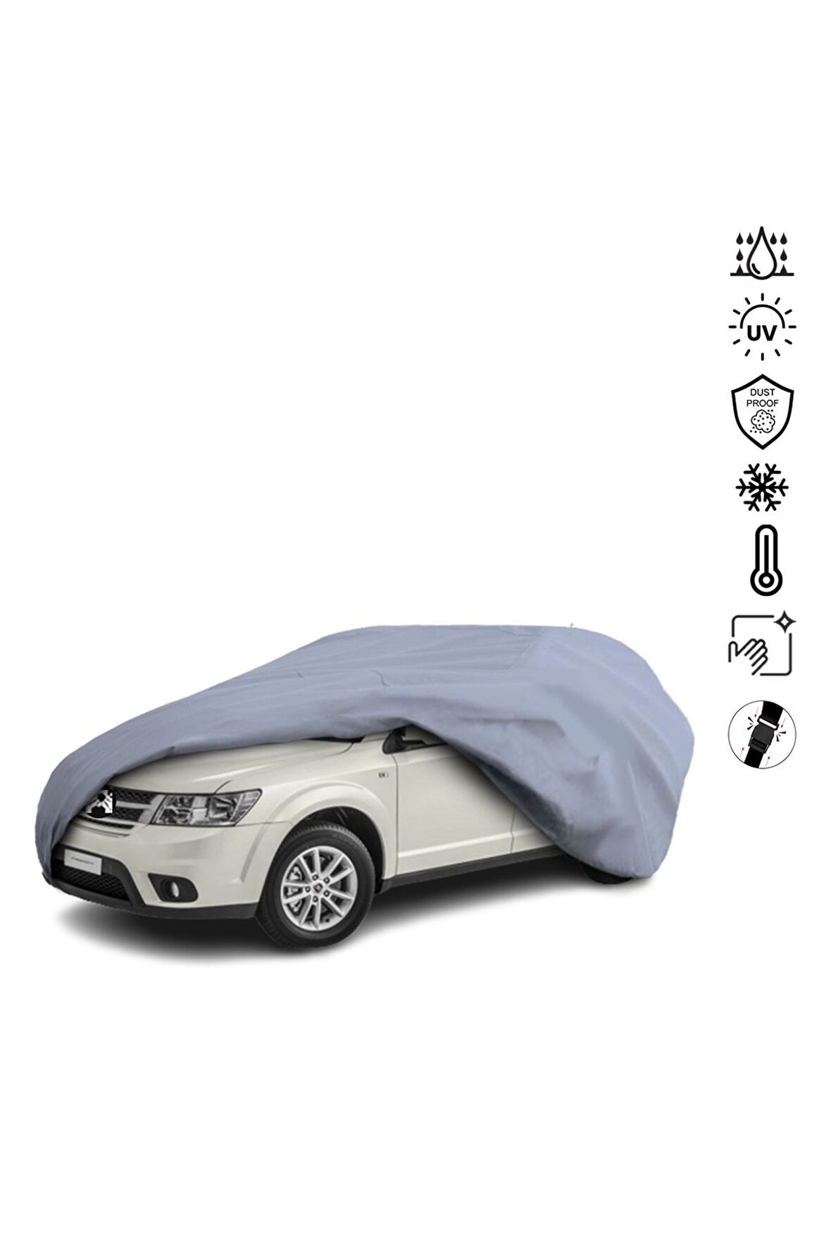 Fiat Freemont Araba Brandası Miflonlu Su Geçirmez Araba Brandası Uv Koruyuculu