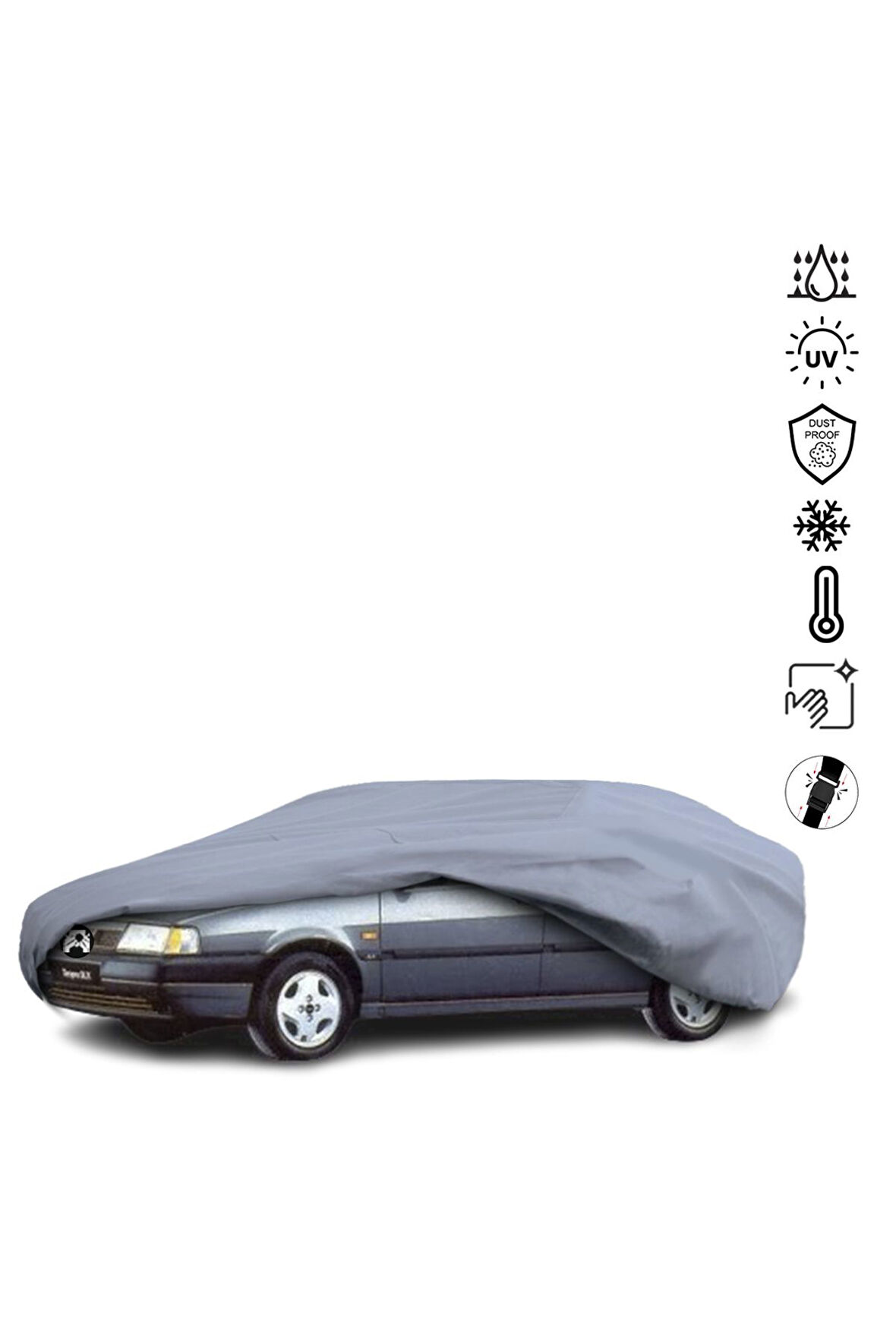 Fiat Tempra Araba Brandası Miflonlu Su Geçirmez Araba Brandası Uv Koruyuculu