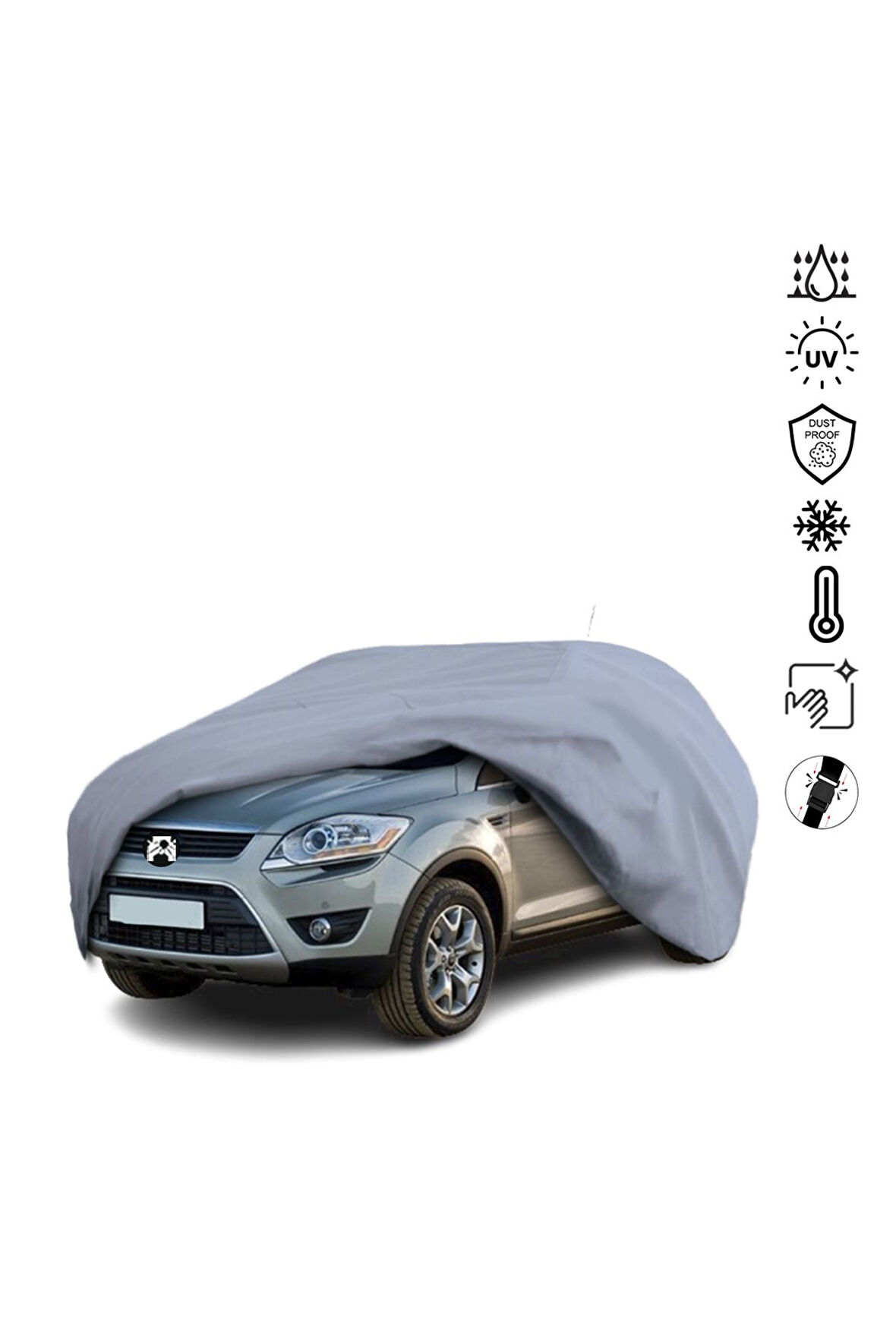 Ford Kuga 1 (2008-2012) Araba Brandası Miflonlu Su Geçirmez Araba Brandası Uv Koruyuculu