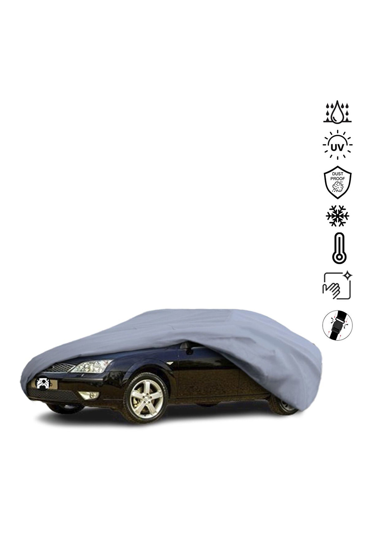 Ford Mondeo 2 Sedan (2001-2007) Araba Brandası Miflonlu Su Geçirmez Araba Brandası Uv Koruyuculu