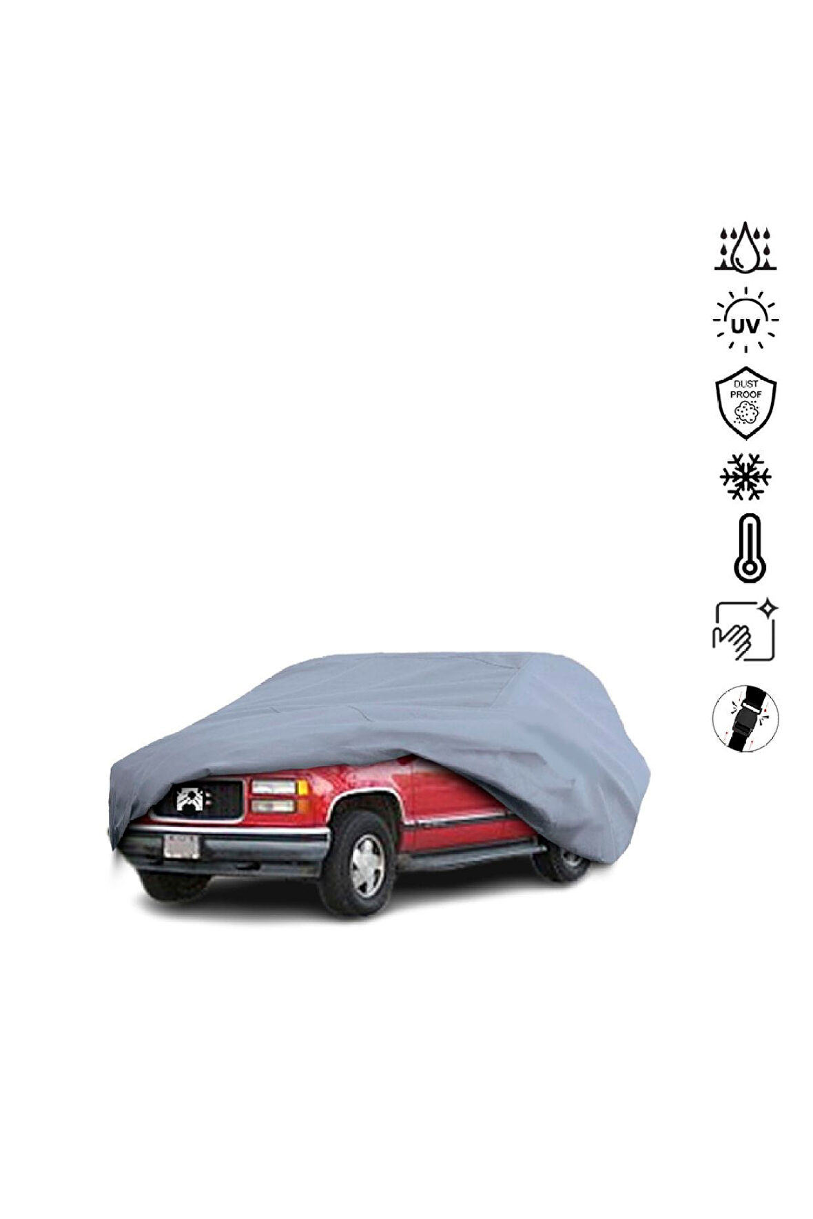 Gmc Yukon 1 (GMT400) Araba Brandası Miflonlu Su Geçirmez Araba Brandası Uv Koruyuculu