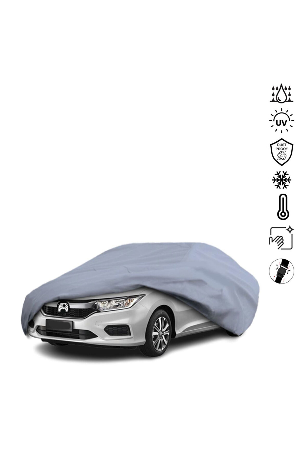 Honda City 6 (2017-) Araba Brandası Miflonlu Su Geçirmez Araba Brandası Uv Koruyuculu