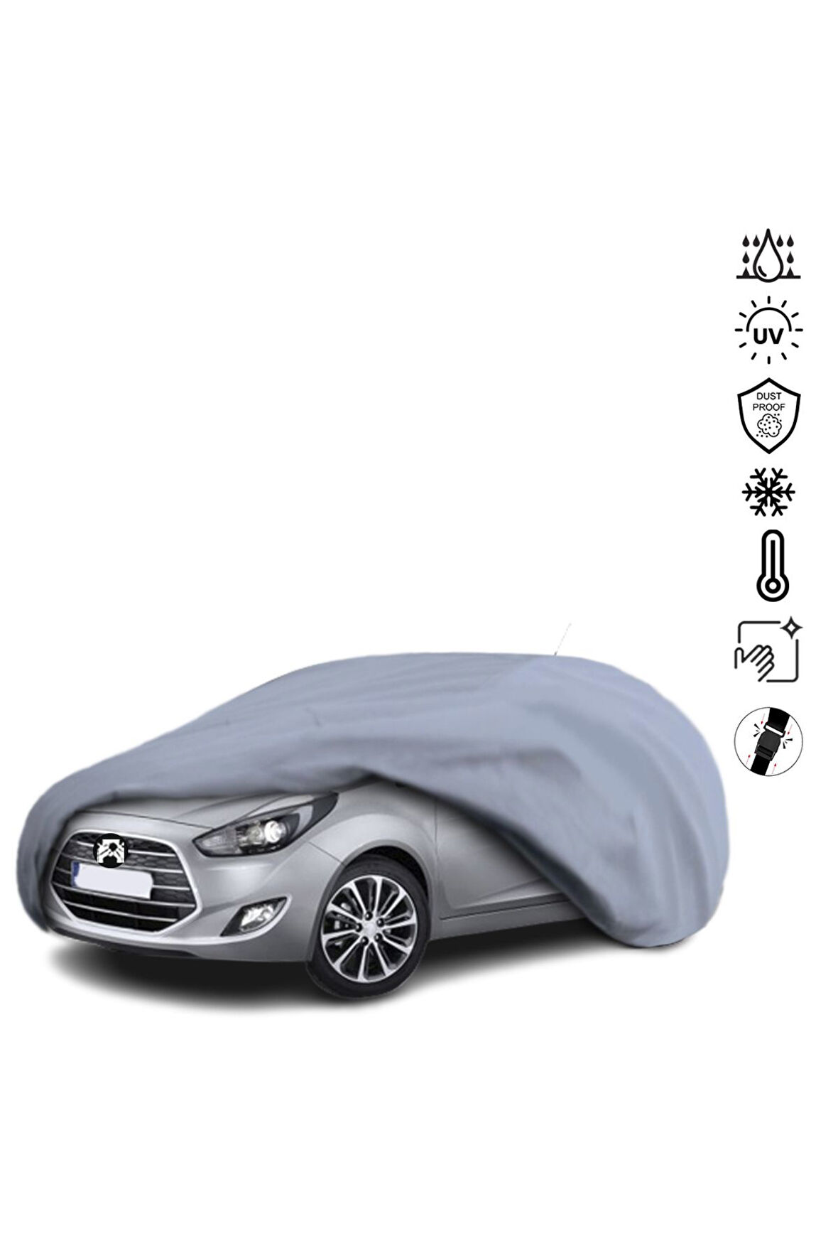 HYUNDAİ İX20 HATCHBACK Araba Brandası Miflonlu Su Geçirmez 4 Mevsim Araba Brandası