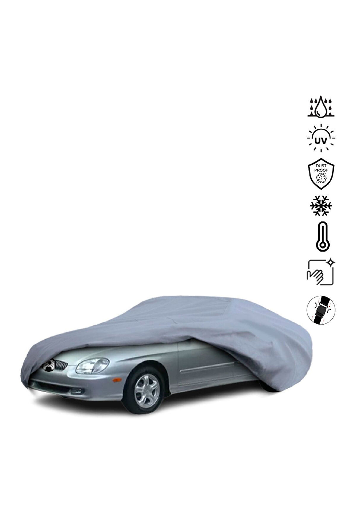 Hyundai Sonata 4 (2001-2004) Miflonlu Su Geçirmez Oto Branda Uv Koruyuculu