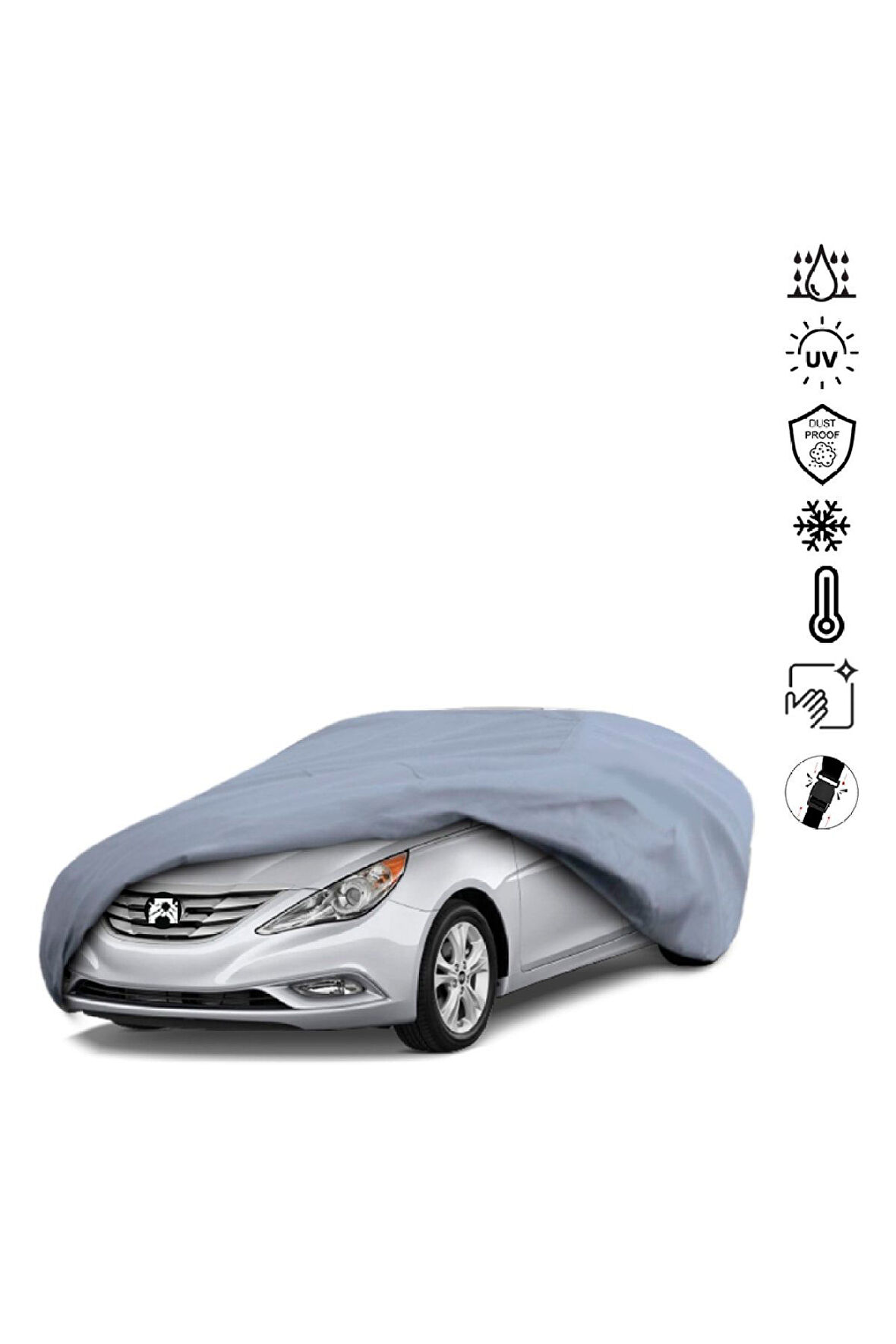 Hyundai Sonata 6 (2009-2012) Miflonlu Su Geçirmez Oto Branda Uv Koruyuculu