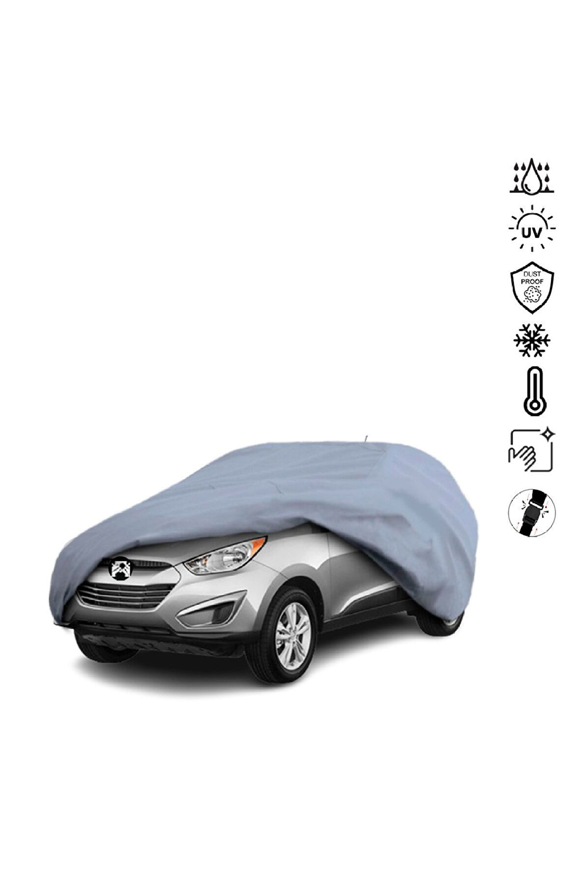 Hyundai Tucson 2 (2009-2013) Miflonlu Su Geçirmez Oto Branda Uv Koruyuculu