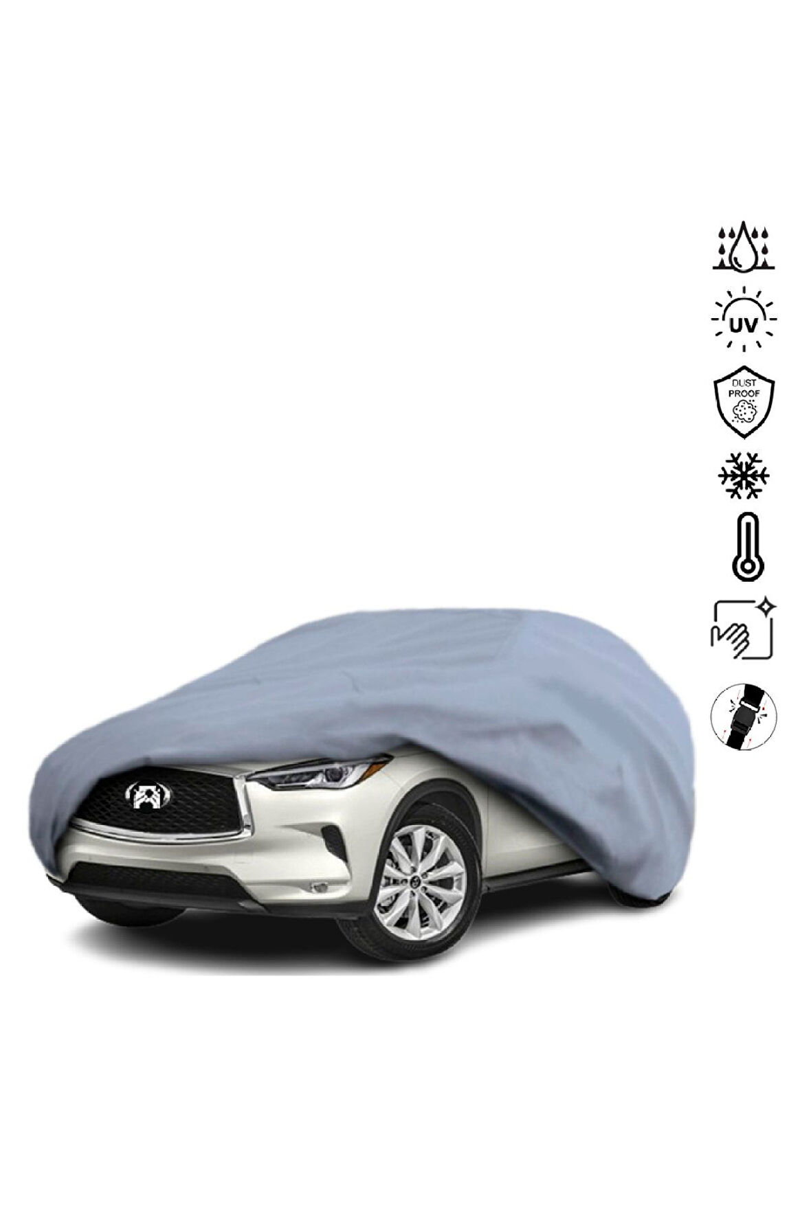 Infiniti Qx50 Miflonlu Su Geçirmez Oto Branda Uv Koruyuculu