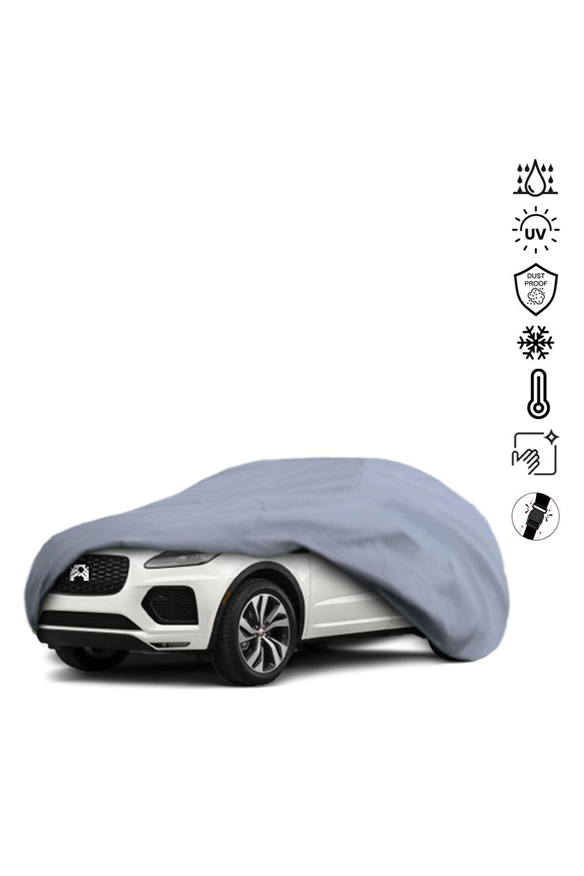 Jaguar E-pace Araba Brandası Miflonlu Su Geçirmez Araba Brandası Uv Koruyuculu