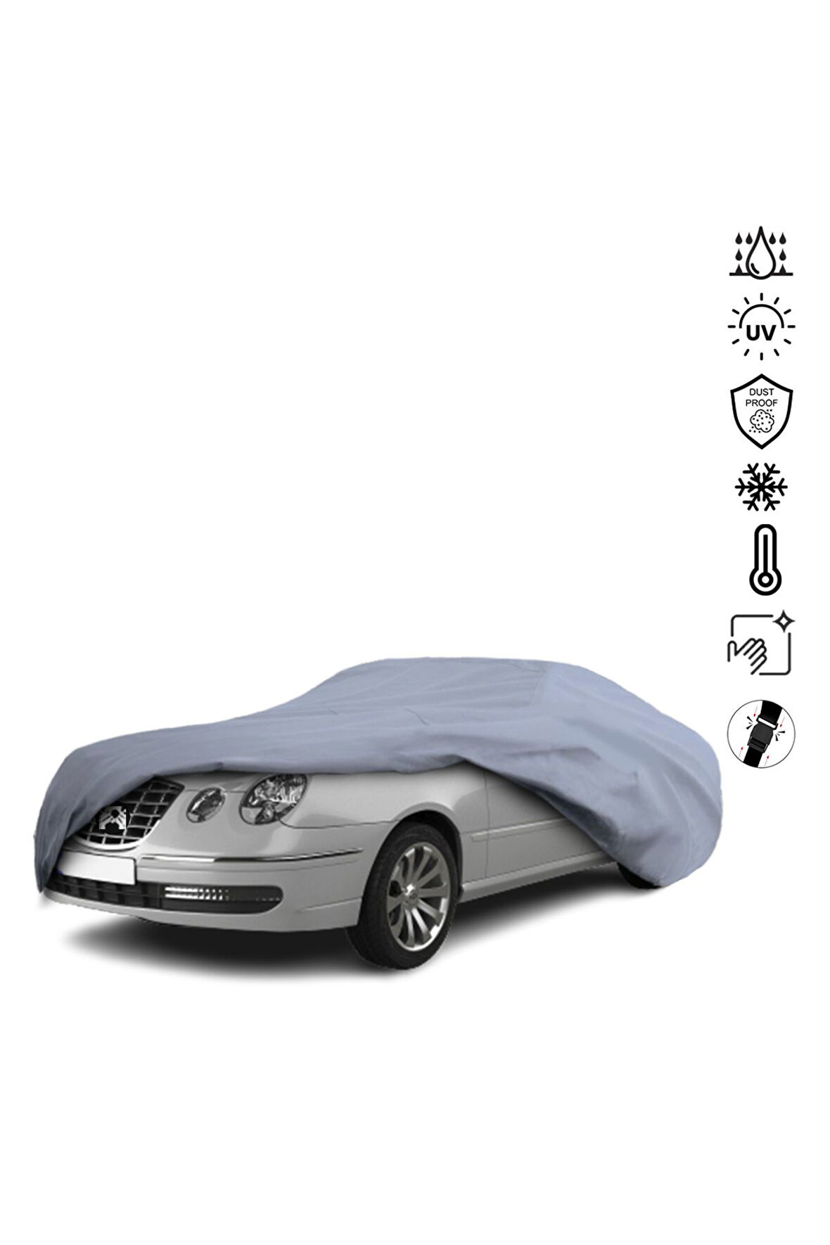 Kia Opirus (2003-2010) Araba Brandası Miflonlu Su Geçirmez Araba Brandası Uv Koruyuculu