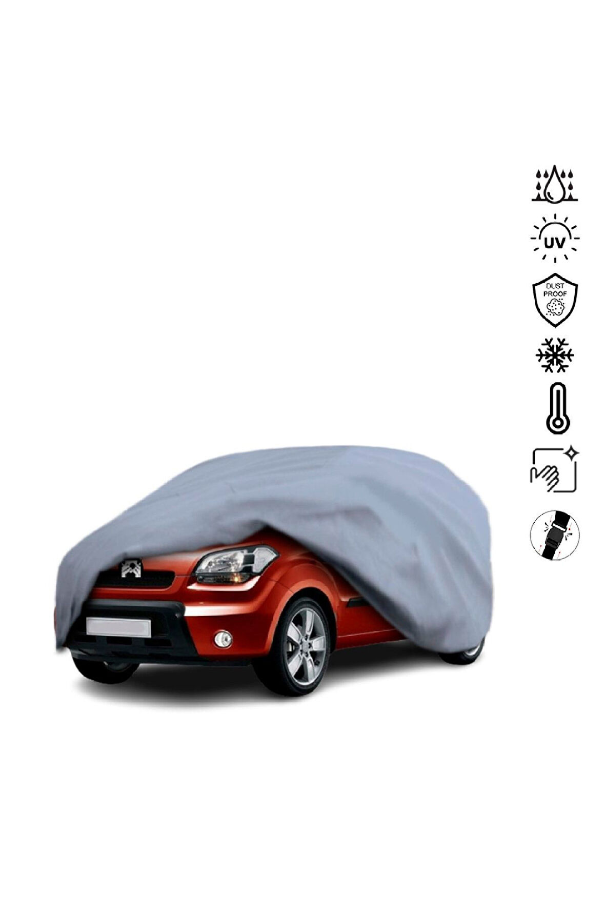 Kia Soul Miflonlu Su Geçirmez Oto Branda Uv Koruyuculu