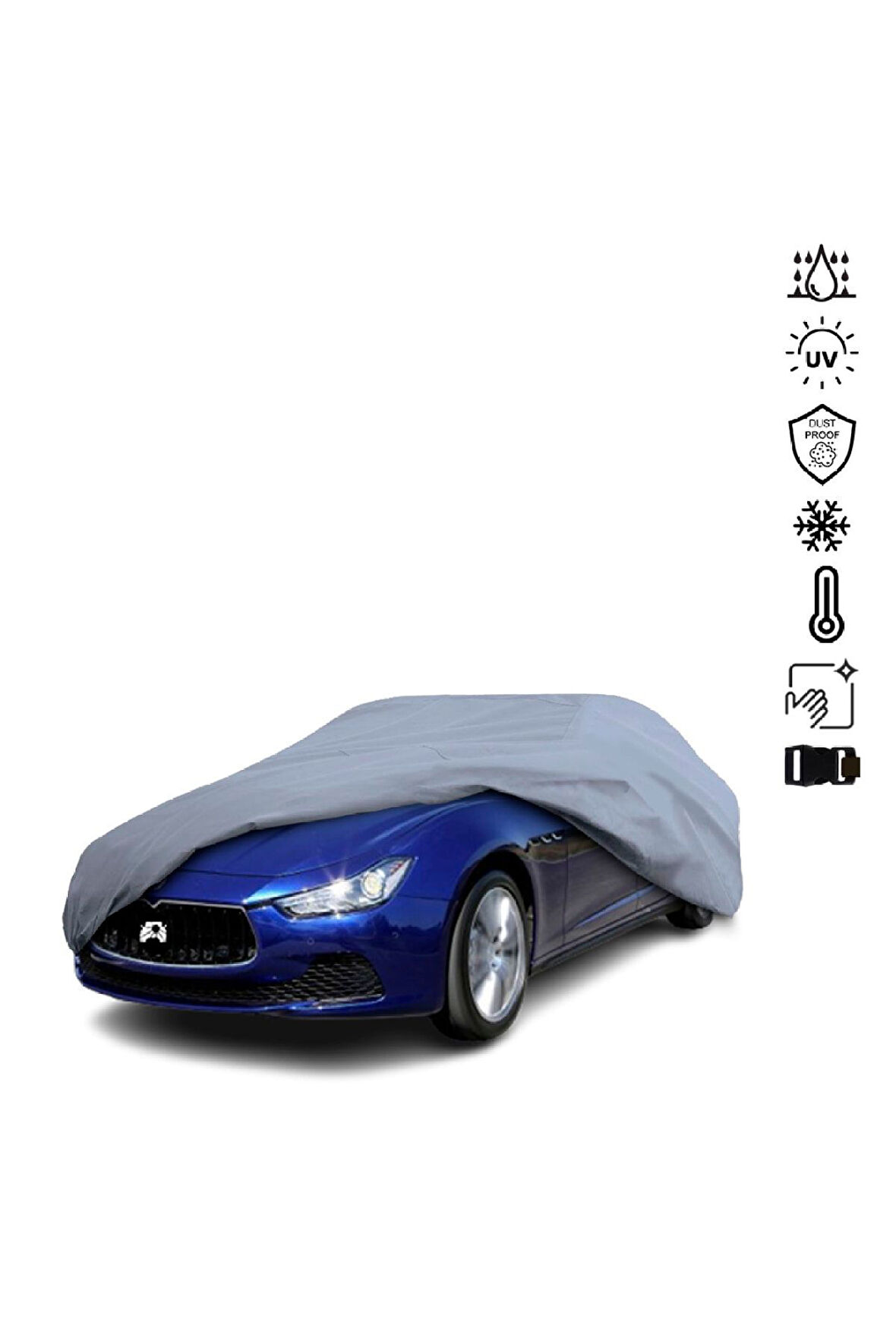 Maserati Ghibli 3 (M157) Miflonlu Su Geçirmez Oto Branda Uv Koruyuculu