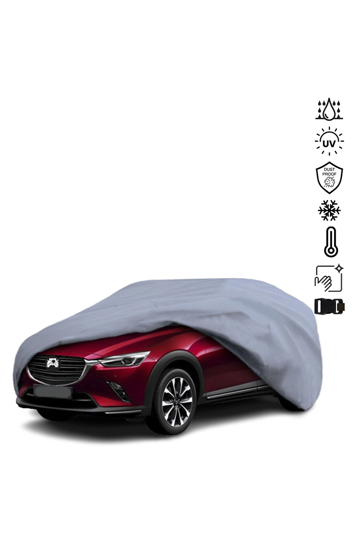 Mazda Cx-3 Araba Brandası Miflonlu Su Geçirmez Araba Brandası Uv Koruyuculu