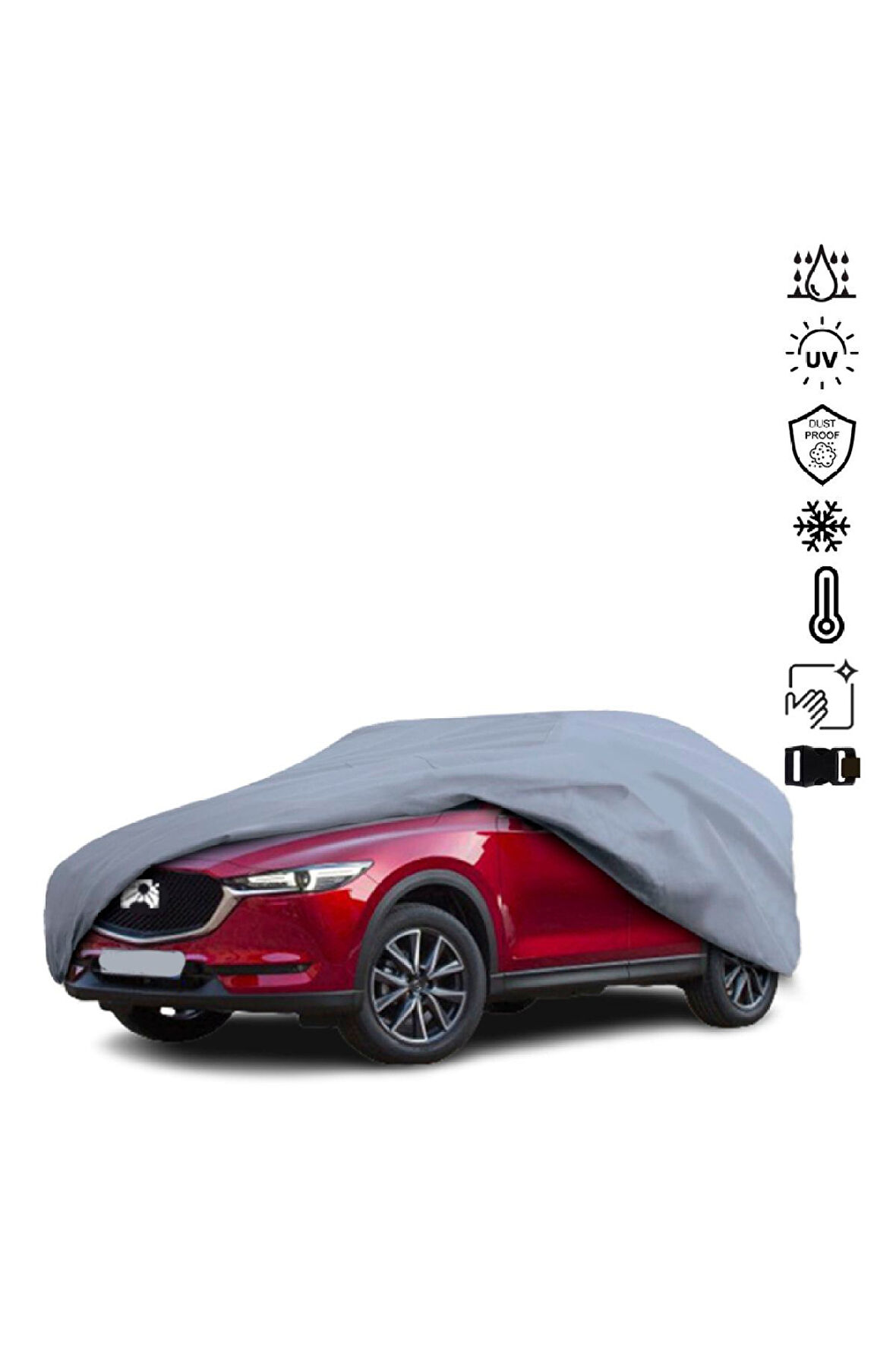 Mazda Cx-5 2 (2017-) Miflonlu Su Geçirmez Oto Branda Uv Koruyuculu