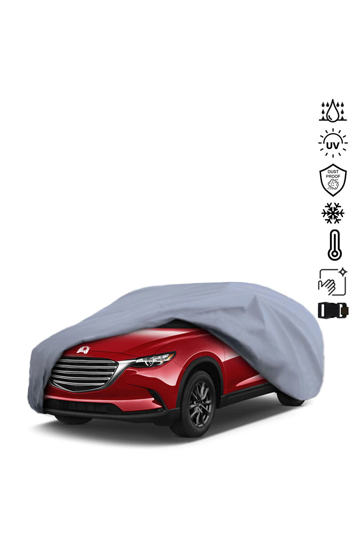 Mazda Cx-9 2 (2016-) Araba Brandası Miflonlu Su Geçirmez Araba Brandası Uv Koruyuculu