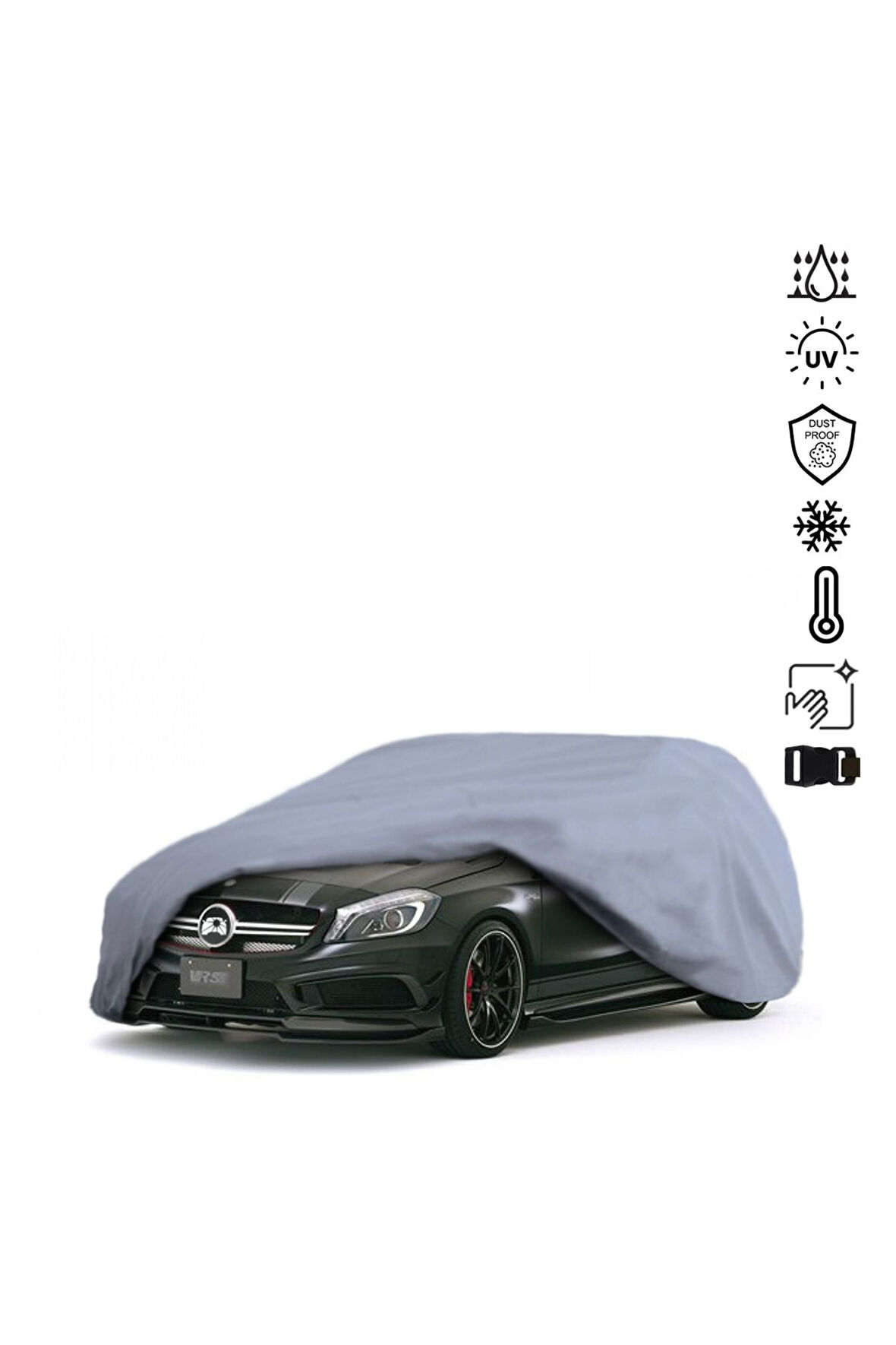 Mercedes Benz A Serisi W176 Araba Brandası Miflonlu Su Geçirmez Araba Brandası Uv Koruyuculu