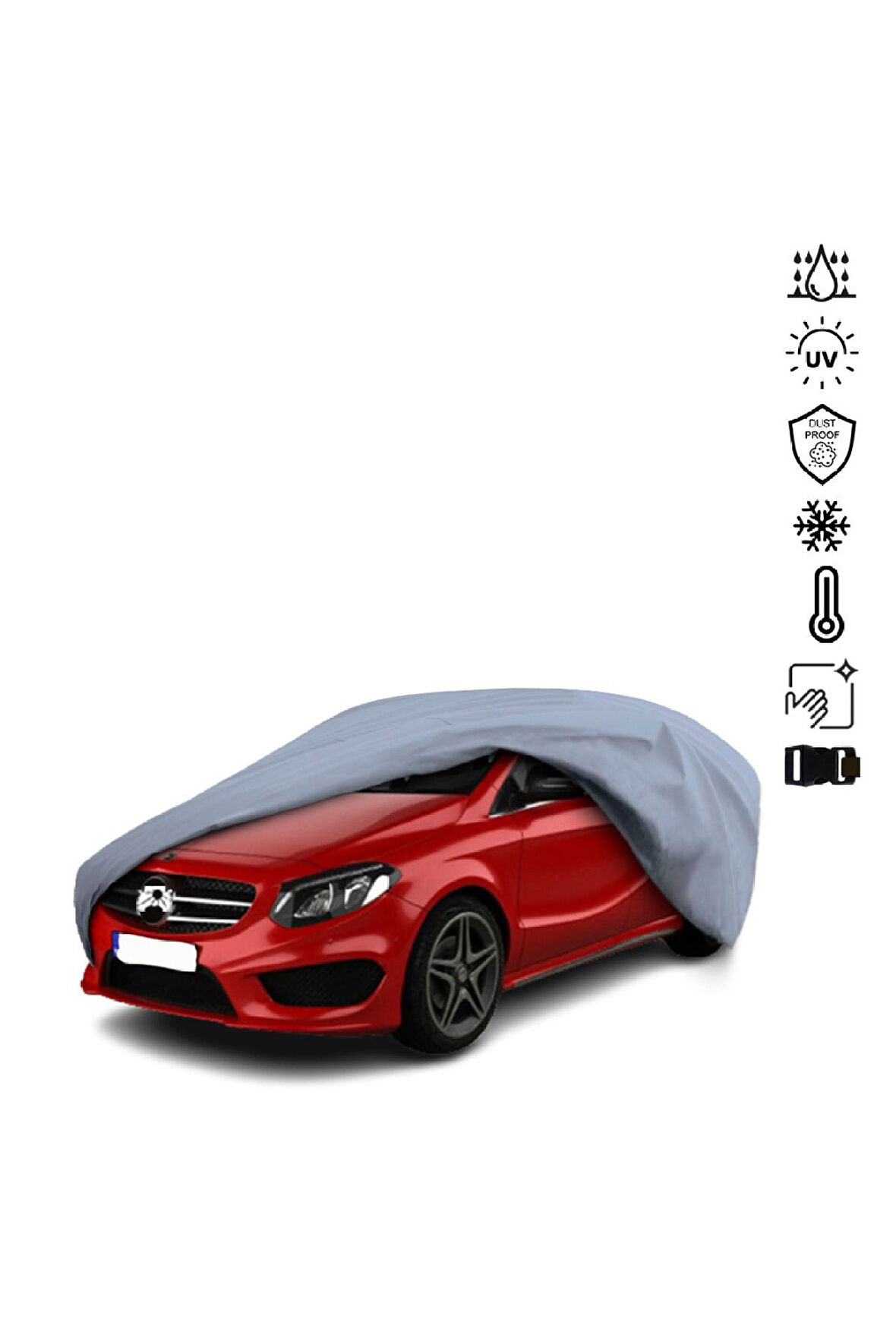 Mercedes Benz B Serisi W246 (2011-2018) Miflonlu Su Geçirmez Oto Branda Uv Koruyuculu