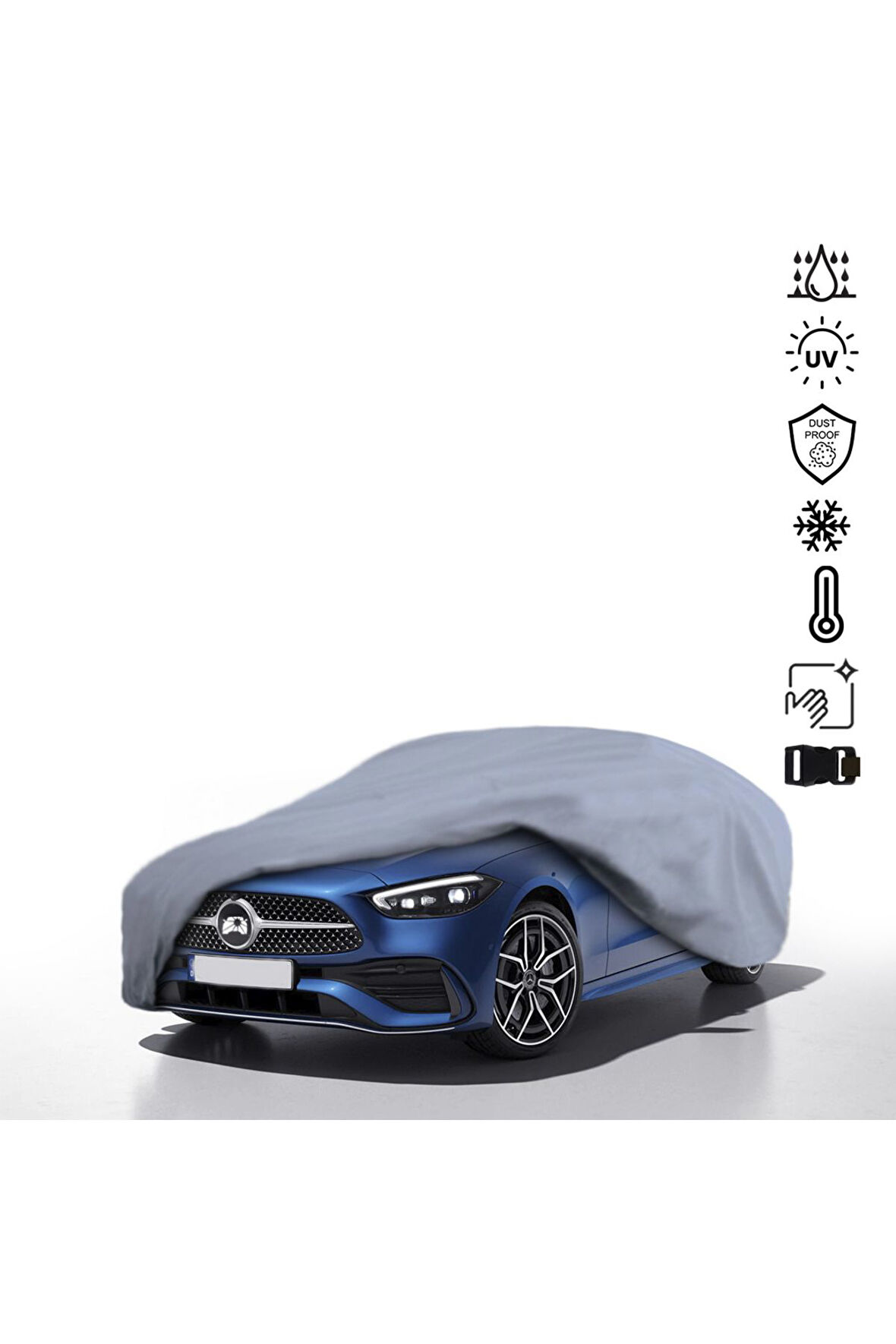 MERCEDES BENZ C W206 Araba Brandası Miflonlu Su Geçirmez 4 Mevsim Araba Brandası