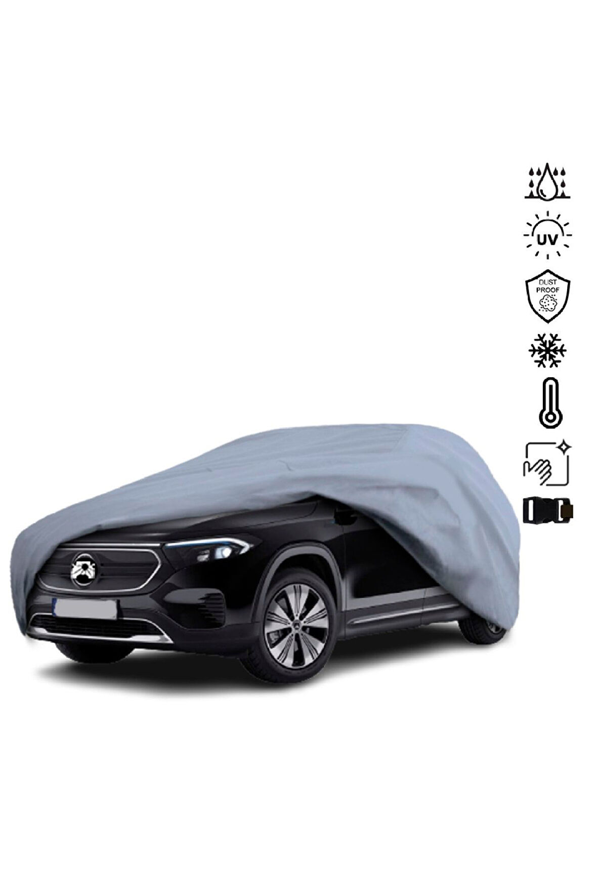 Mercedes Benz Eqc (N293) Miflonlu Su Geçirmez Oto Branda Uv Koruyuculu