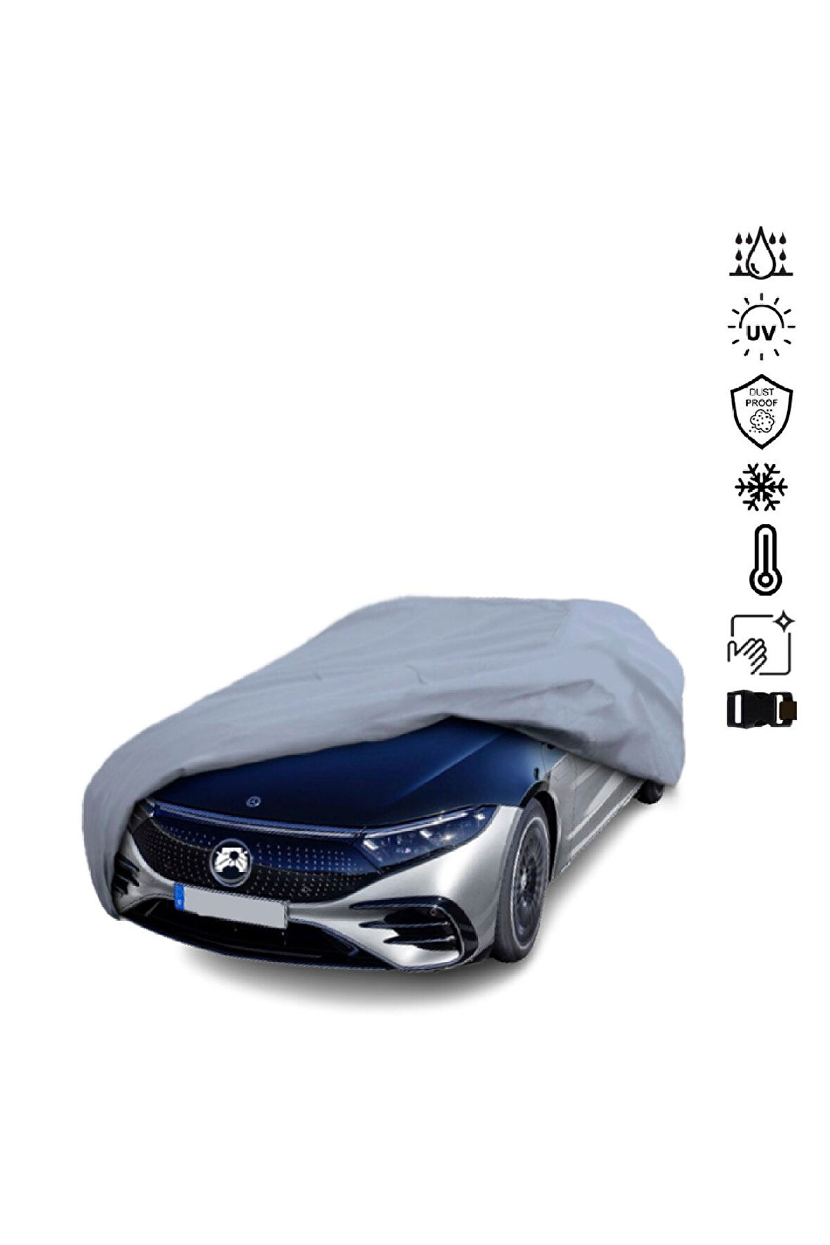 Mercedes Benz Eqs Miflonlu Su Geçirmez Oto Branda Uv Koruyuculu