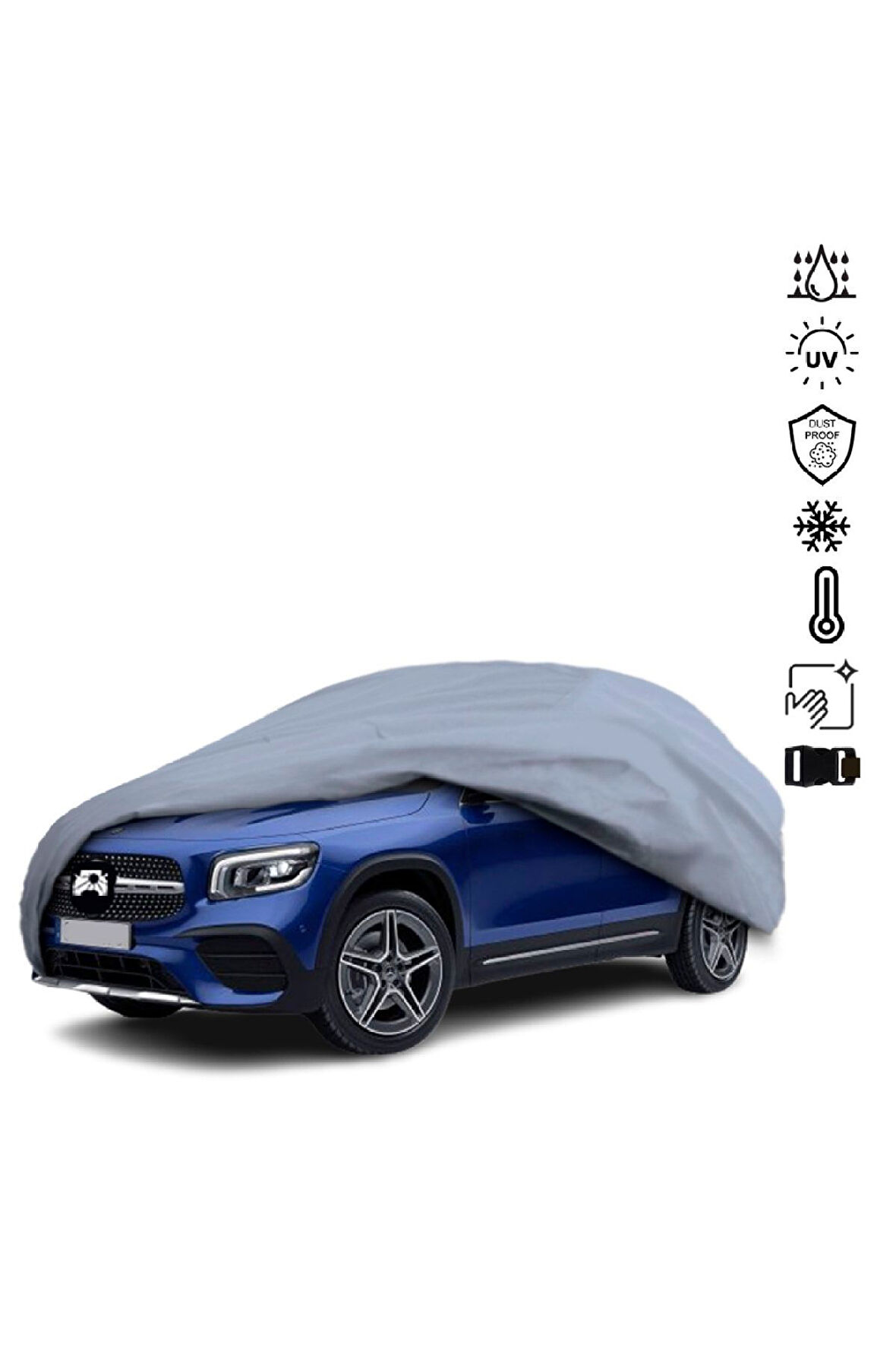 Mercedes Benz Glb Miflonlu Su Geçirmez Oto Branda Uv Koruyuculu