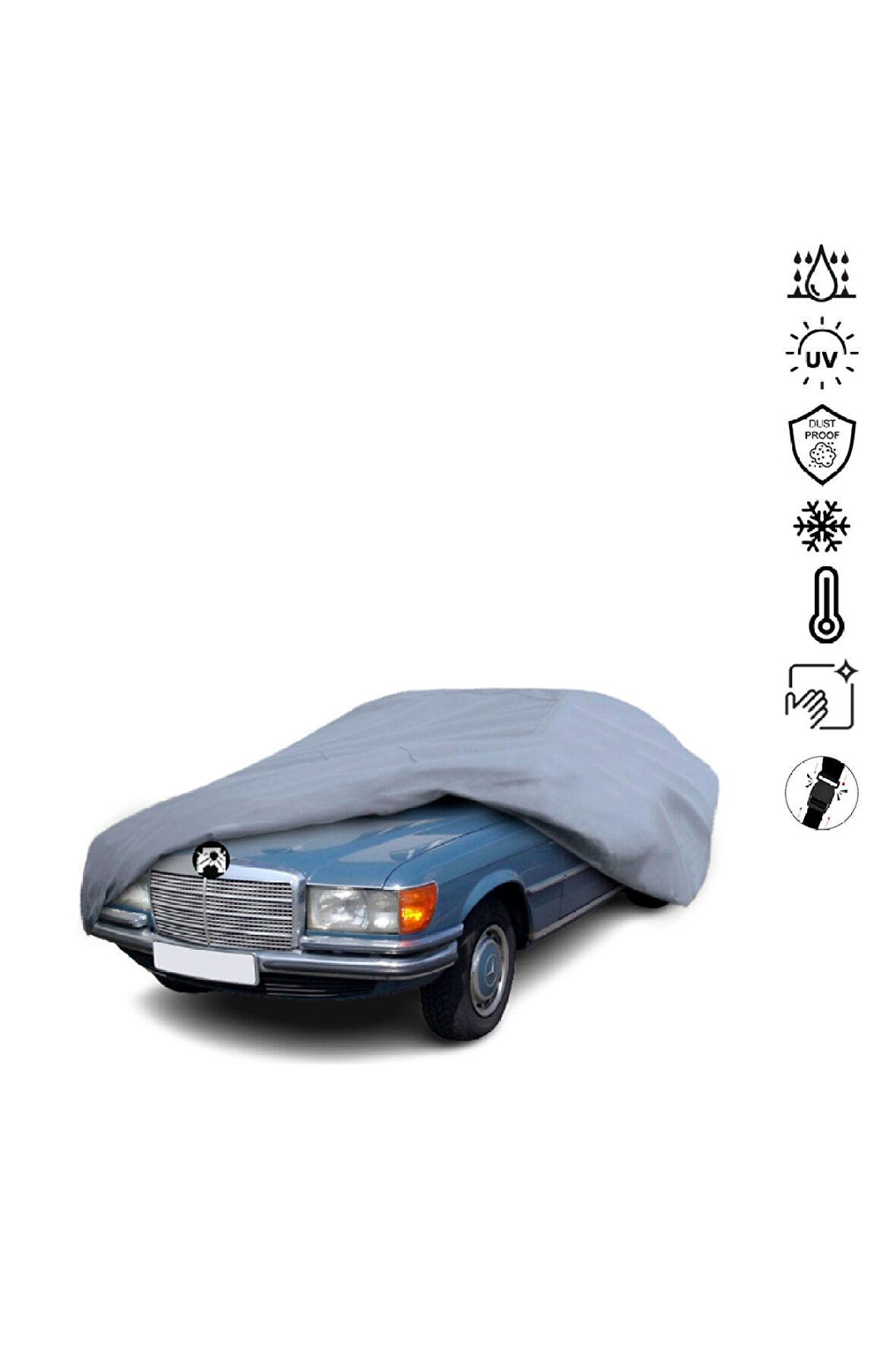 Mercedes Benz S W116 Miflonlu Su Geçirmez Oto Branda Uv Koruyuculu