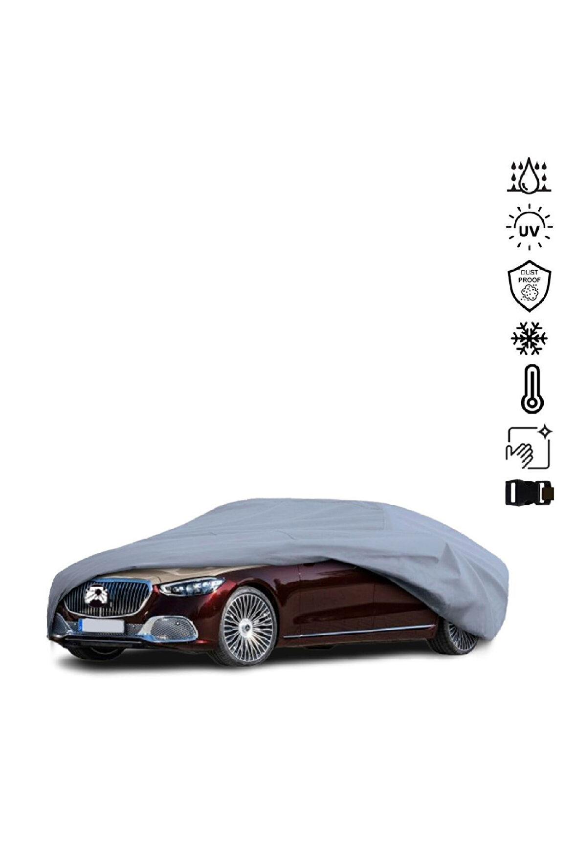 Mercedes Benz S W223 Short Miflonlu Su Geçirmez Oto Branda Uv Koruyuculu