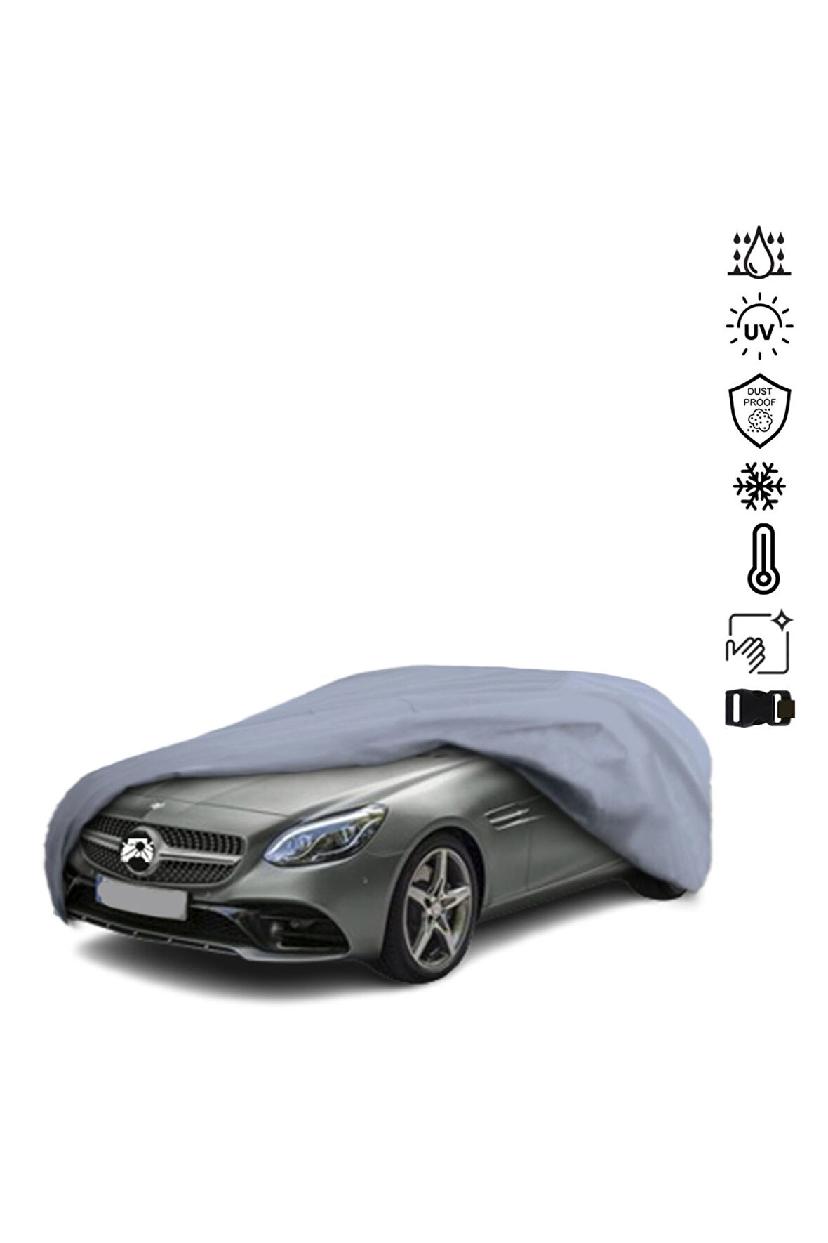 Mercedes Benz Slk R172 Araba Brandası Miflonlu Su Geçirmez Araba Brandası Uv Koruyuculu