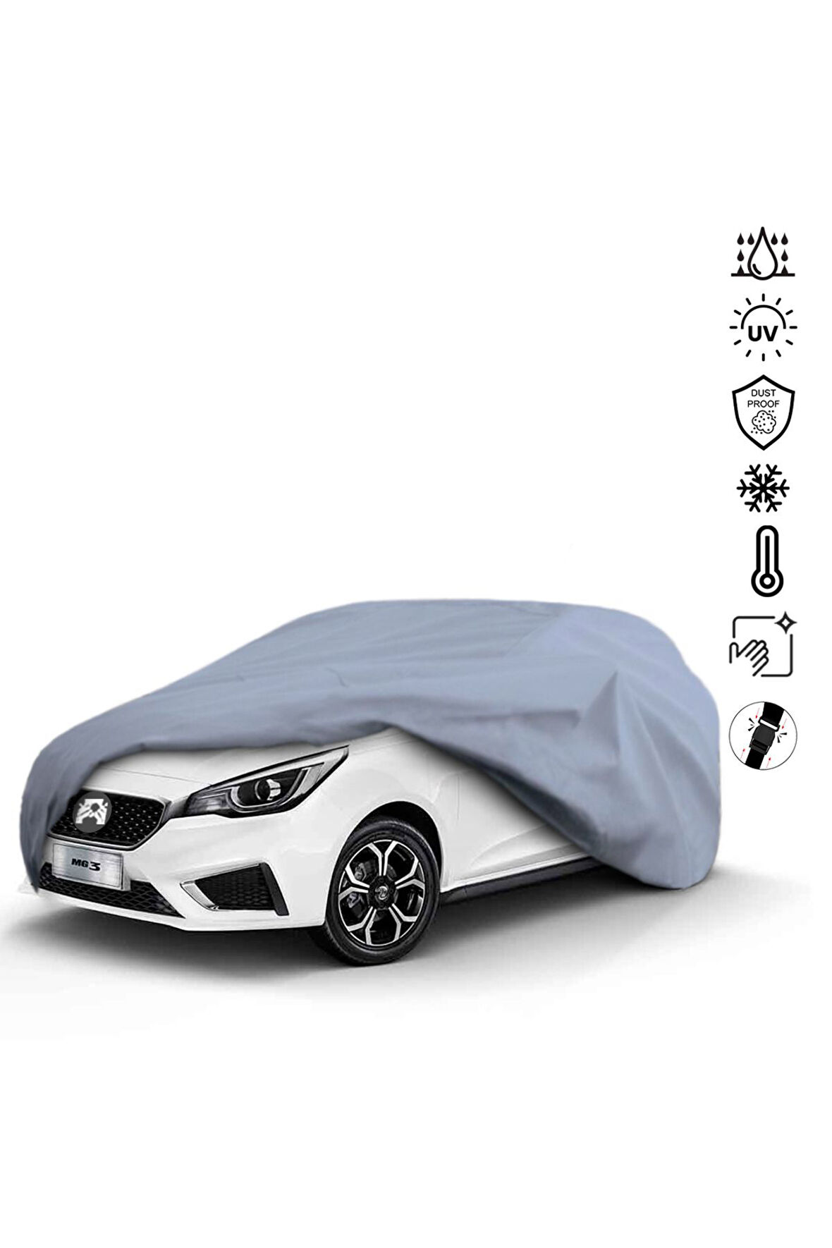 MG MG3 (2013-2018) Araba Brandası Miflonlu 4 Mevsim Oto Branda
