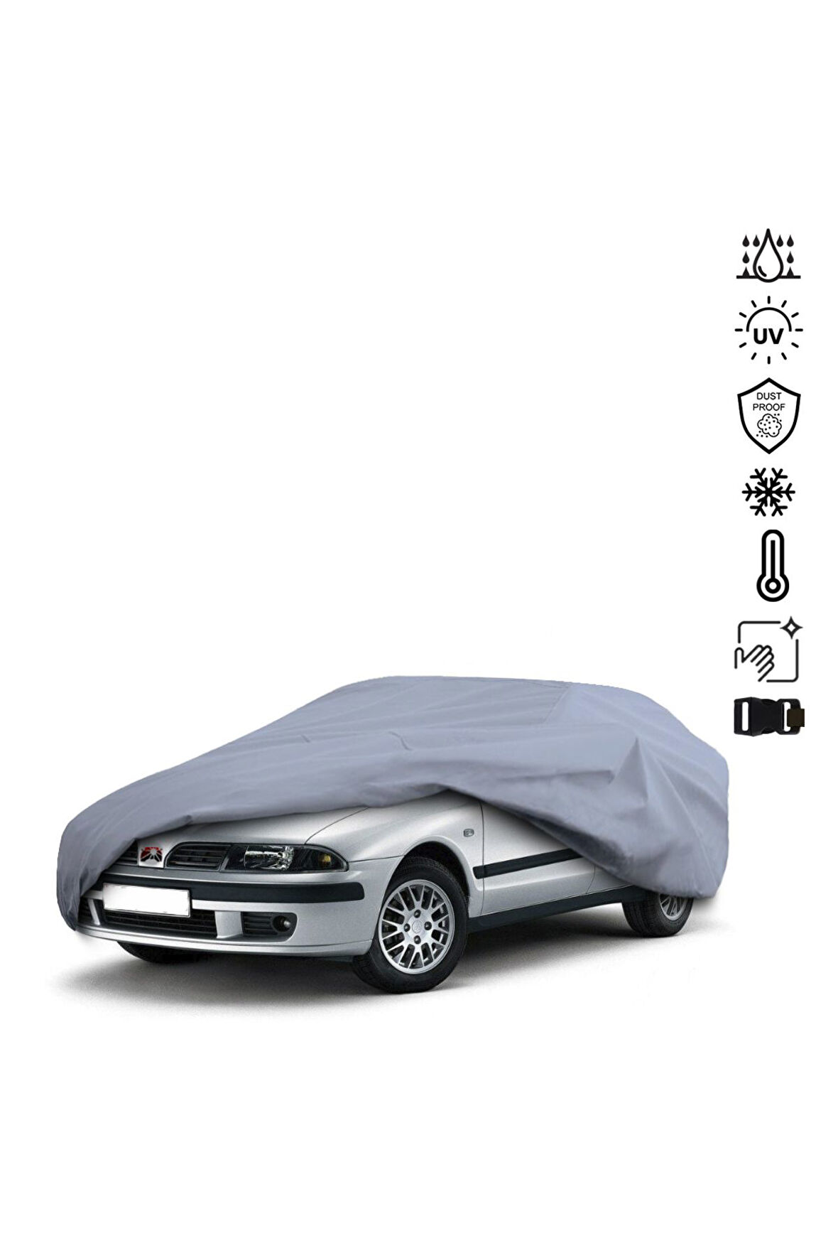 Mitsubishi Carisma Hatchback Araba Brandası Miflonlu Su Geçirmez Araba Brandası Uv Koruyuculu