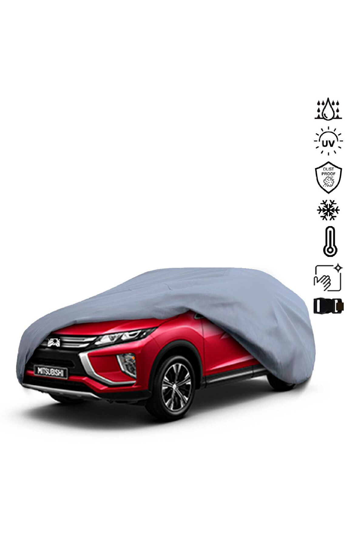 Mitsubishi Eclipse Cross Araba Brandası Miflonlu Su Geçirmez Araba Brandası Uv Koruyuculu