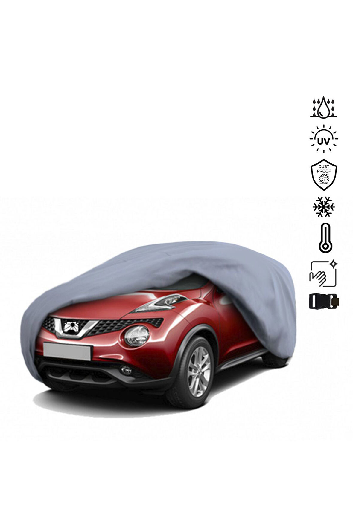 Nissan Juke 1 (2010-2019) Araba Brandası Miflonlu Su Geçirmez Araba Brandası Uv Koruyuculu