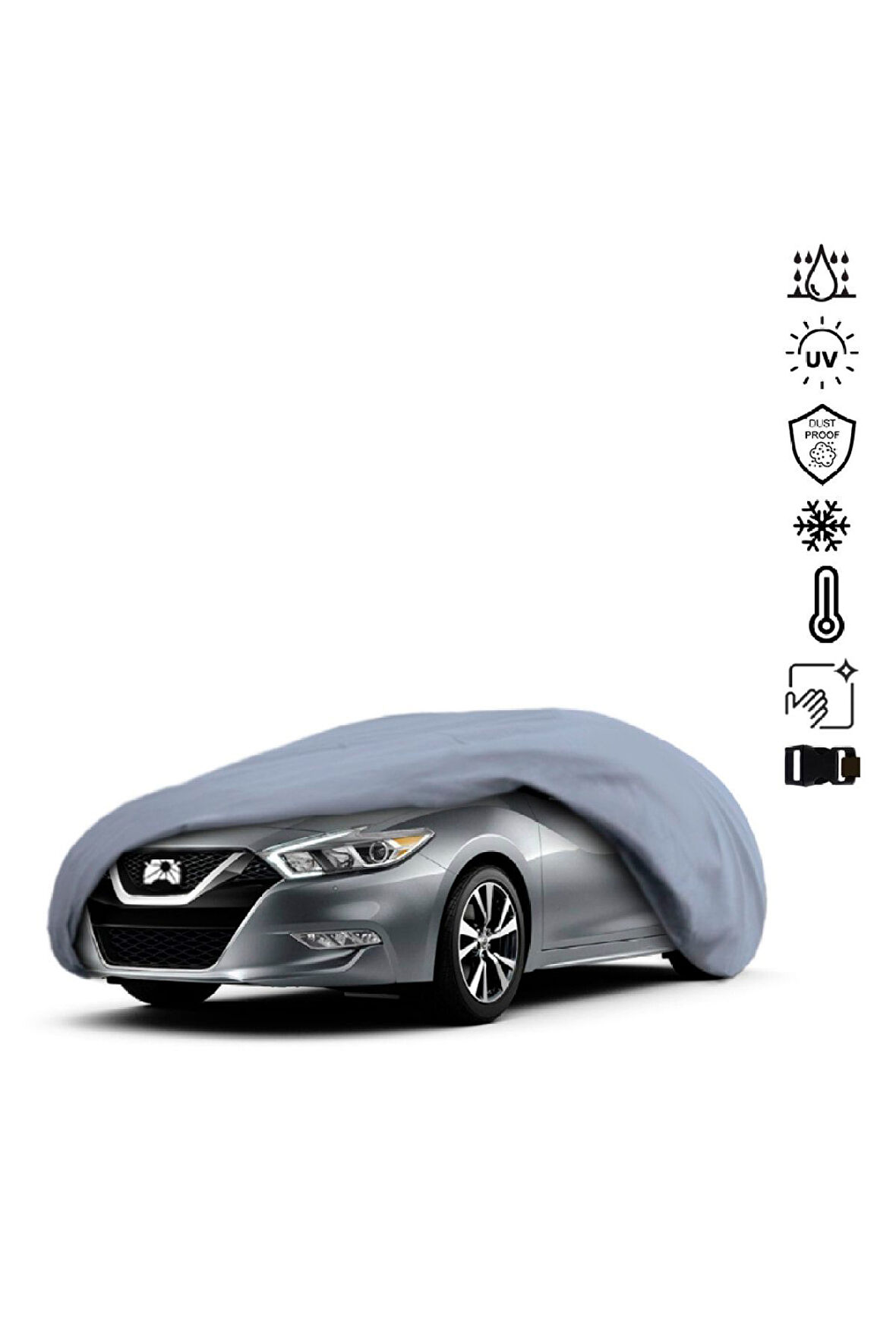 Nissan Maxima 8 A36 (2015-) Miflonlu Su Geçirmez Oto Branda Uv Koruyuculu