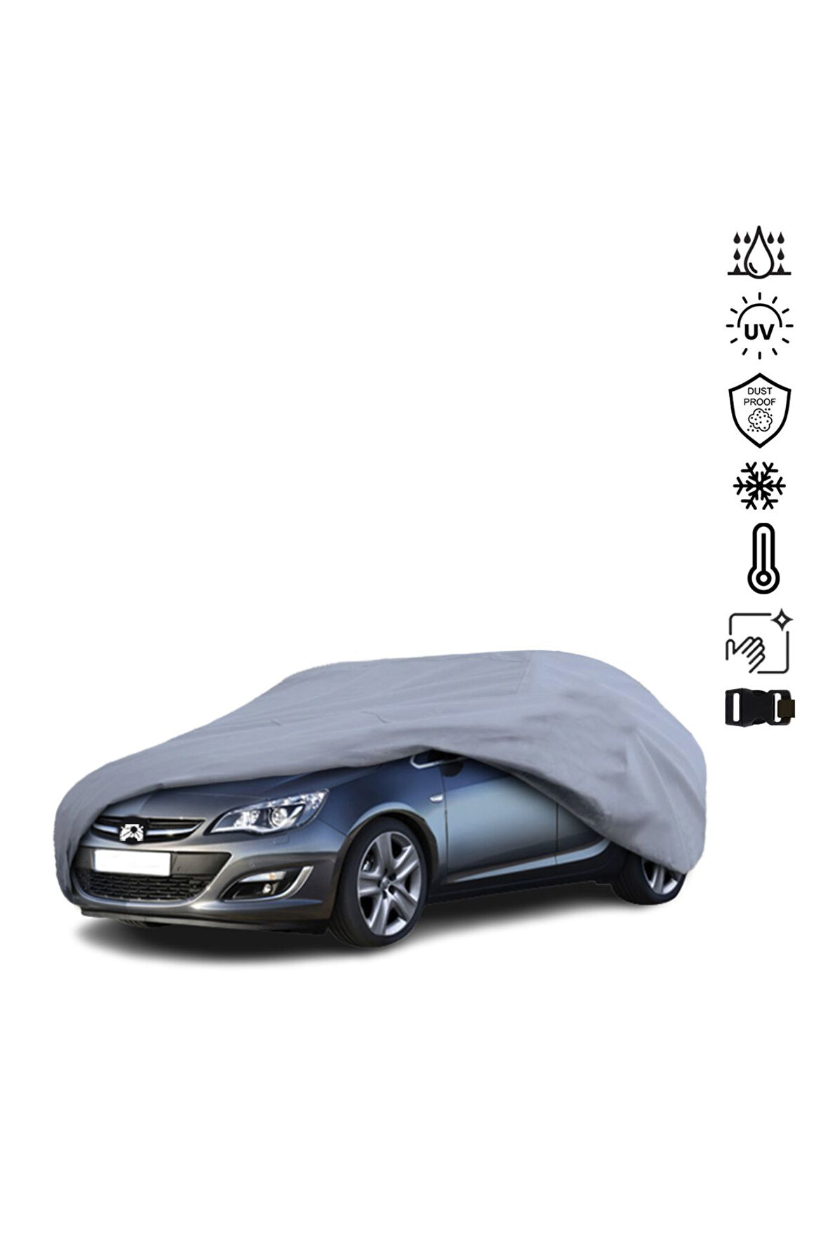 Opel Astra J (2009-2015) Araba Brandası Miflonlu Su Geçirmez Araba Brandası Uv Koruyuculu