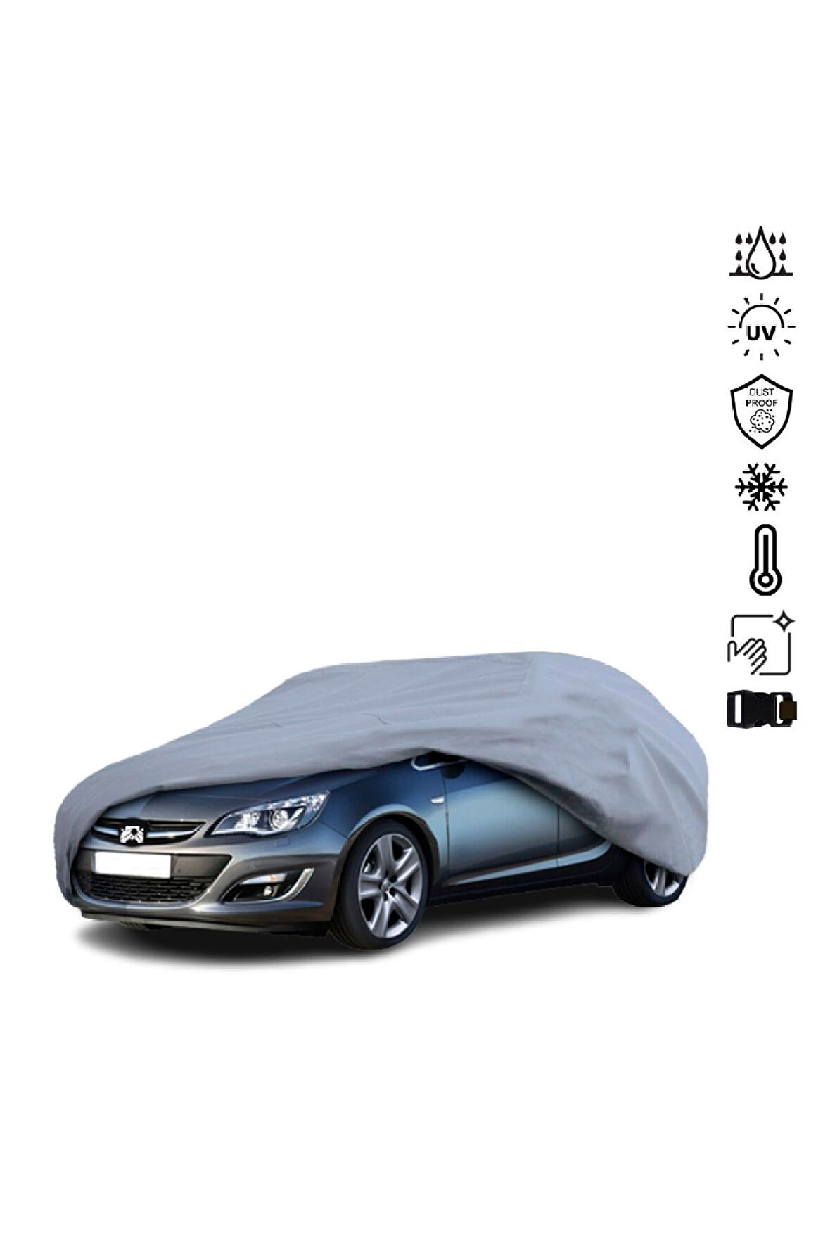 Opel Astra J Gtc (2011-2018) Miflonlu Su Geçirmez Oto Branda Uv Koruyuculu