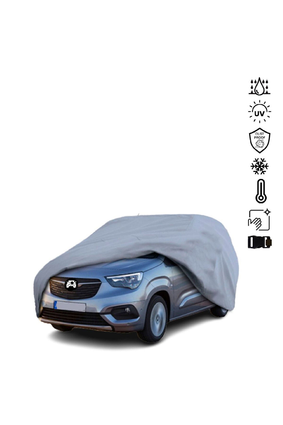 Opel Combo Life E (2018-2022) Miflonlu Su Geçirmez Oto Branda Uv Koruyuculu