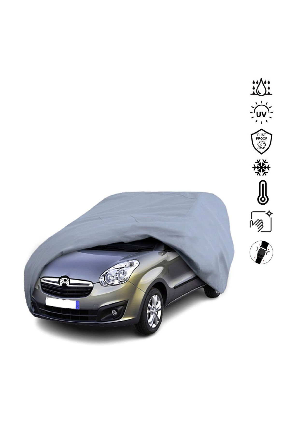 Opel Combo Tour D (2012-2017) Miflonlu Su Geçirmez Oto Branda Uv Koruyuculu