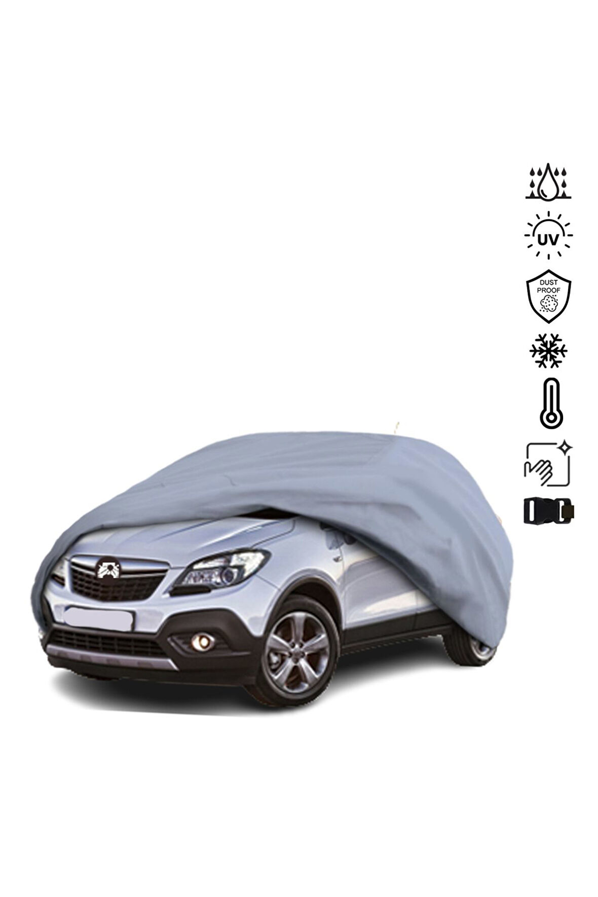 Opel Mokka (2012-2016) Araba Brandası Miflonlu Su Geçirmez Araba Brandası Uv Koruyuculu
