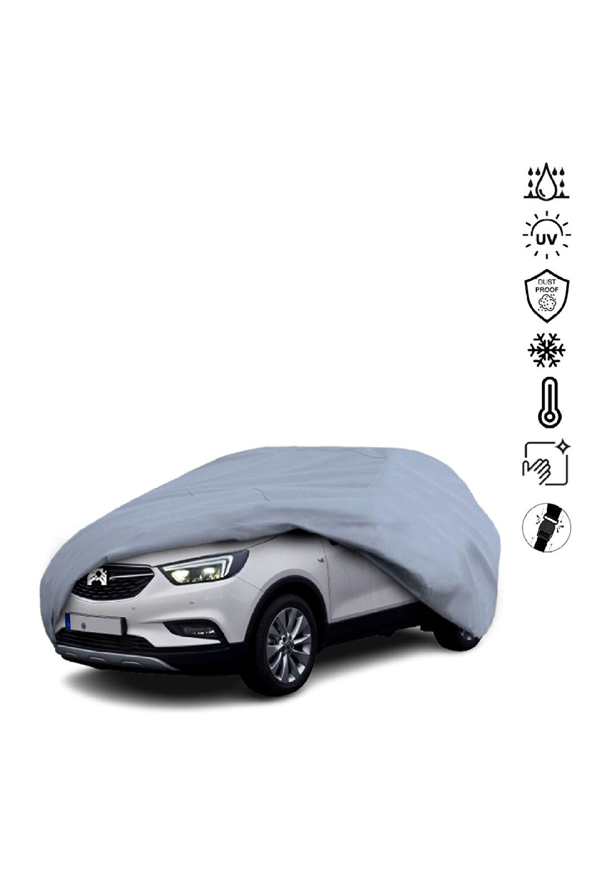 Opel Mokka X (2016-2019) Miflonlu Su Geçirmez Oto Branda Uv Koruyuculu