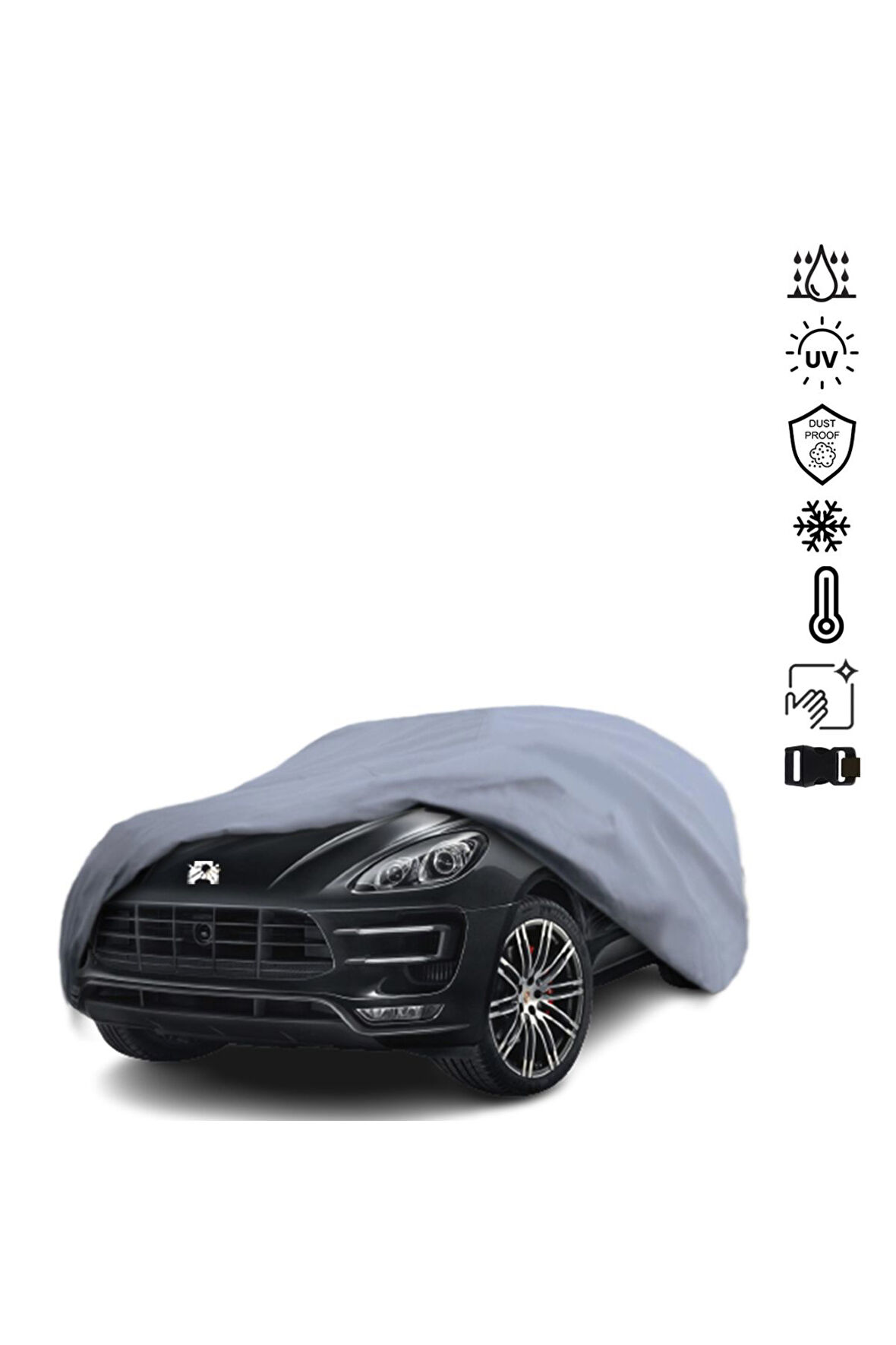 Porsche Macan Araba Brandası Miflonlu Su Geçirmez Araba Brandası Uv Koruyuculu