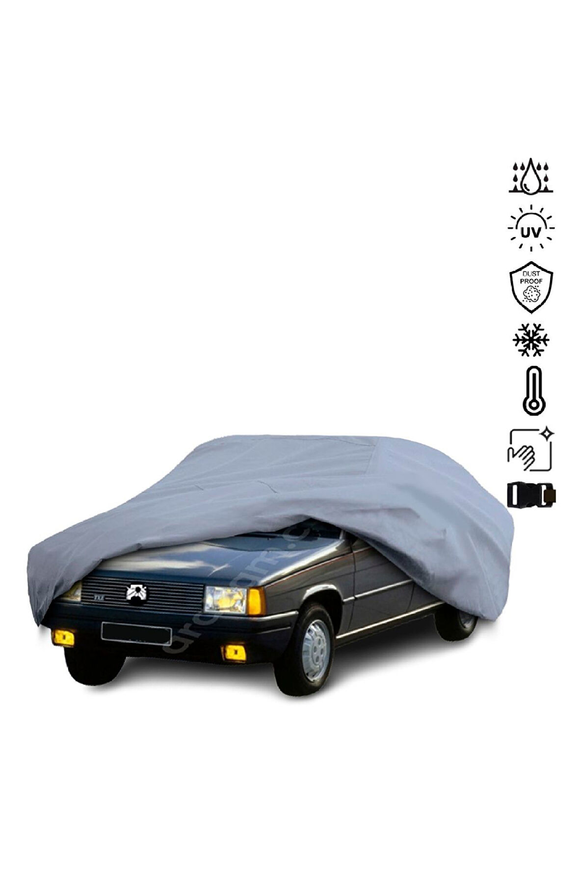 Renault 9 Broadway Miflonlu Su Geçirmez Oto Branda Uv Koruyuculu