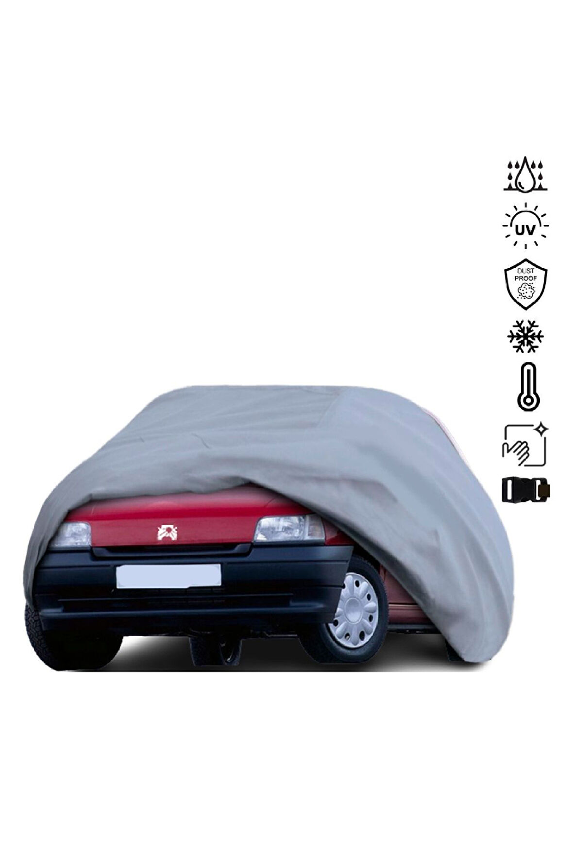 Renault Clio 1 Hb (1990-1998) Miflonlu Su Geçirmez Oto Branda Uv Koruyuculu