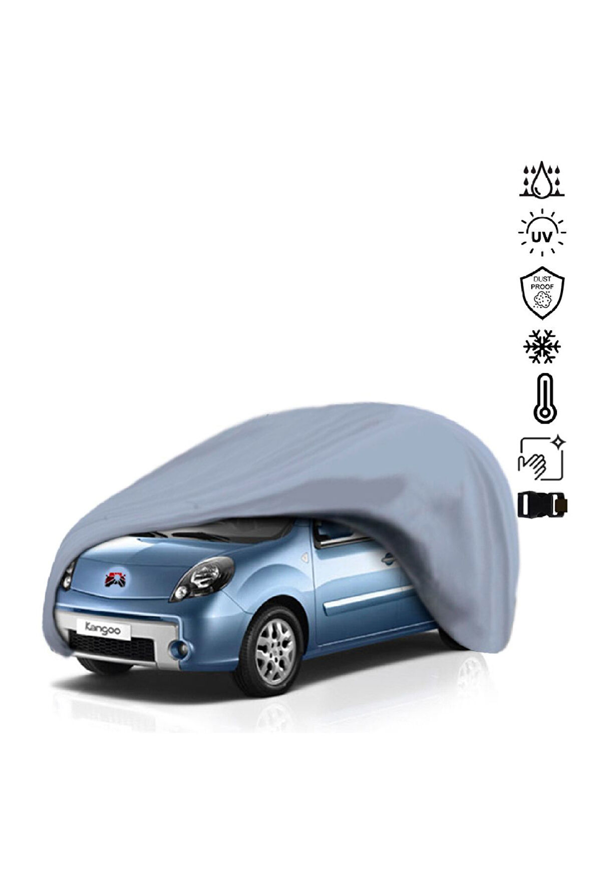 Renault Kangoo 2 (2007-2021) Miflonlu Su Geçirmez Oto Branda Uv Koruyuculu